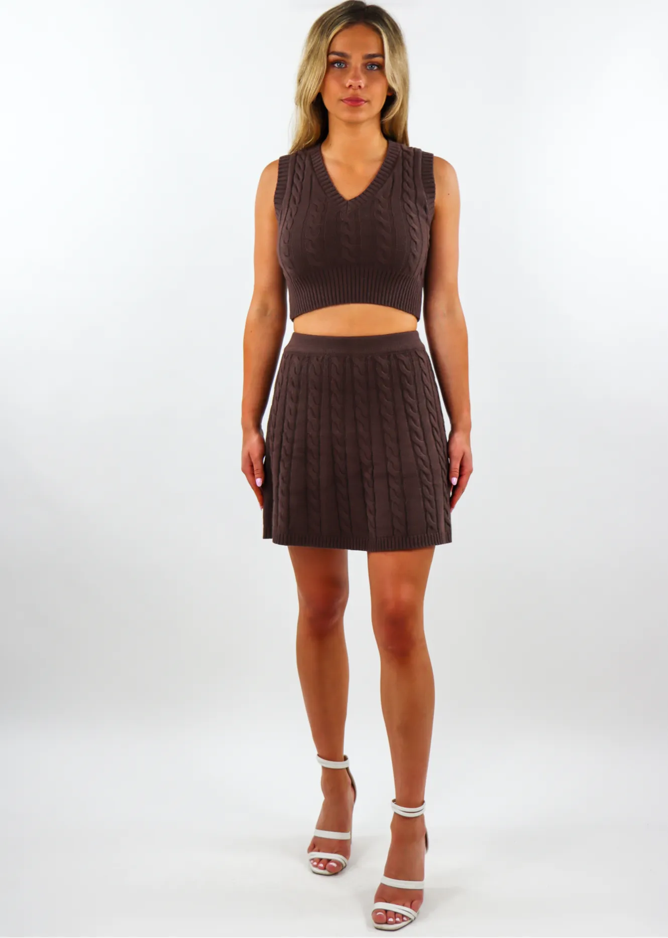 Up All Night Mini Skirt ★ Brown sold by Rock N Rags product image thumbnail 4
