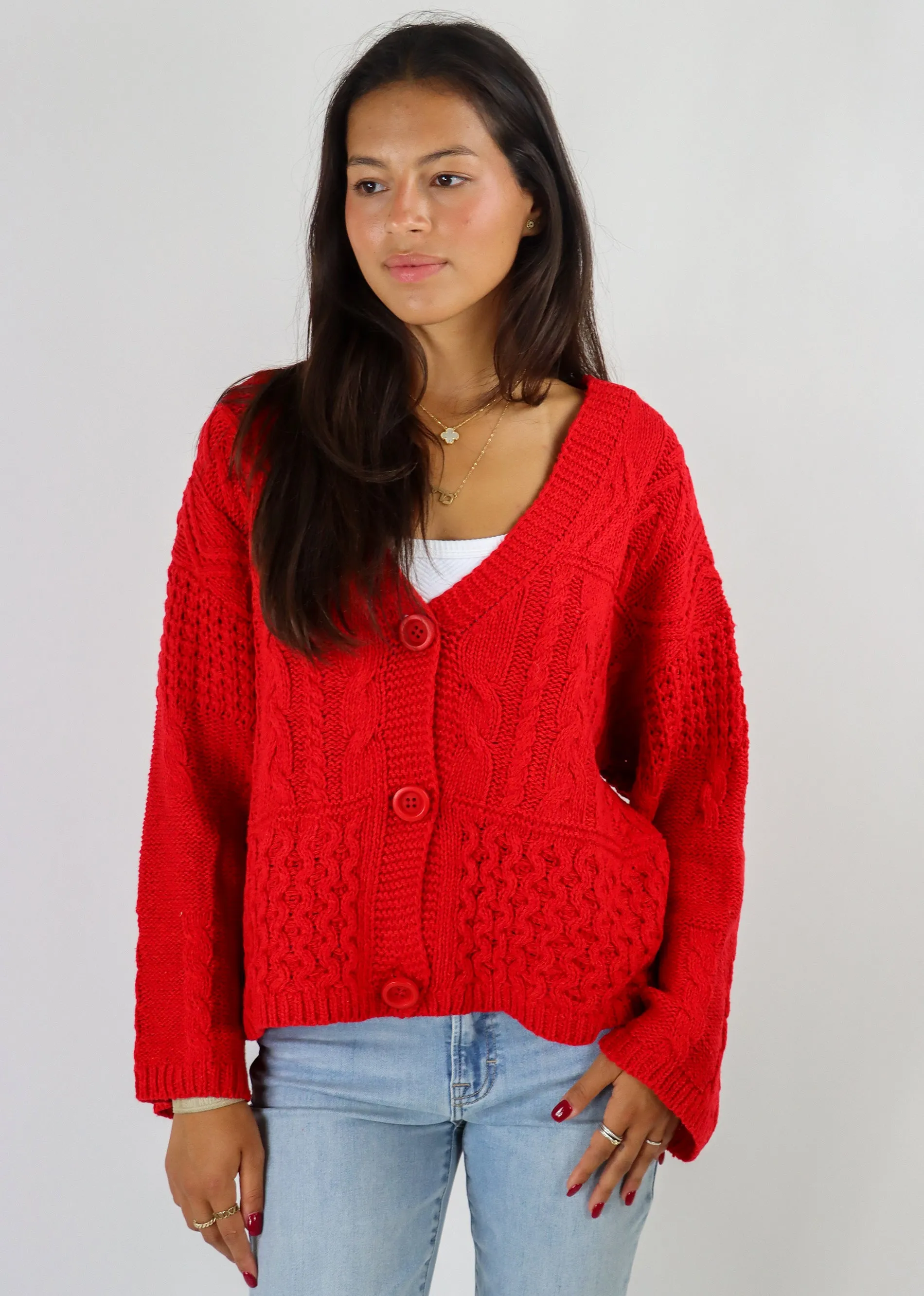 East Coast Cardigan ★ Red sold by Rock N Rags product image thumbnail 2