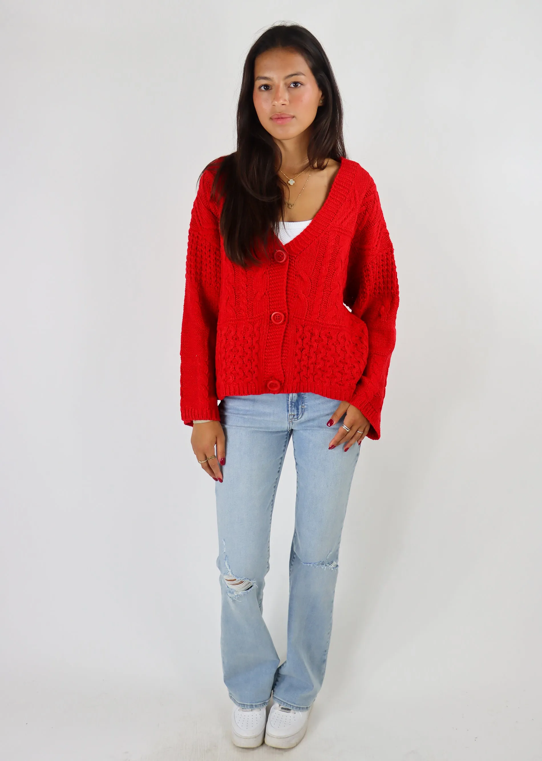 East Coast Cardigan ★ Red sold by Rock N Rags product image thumbnail 5