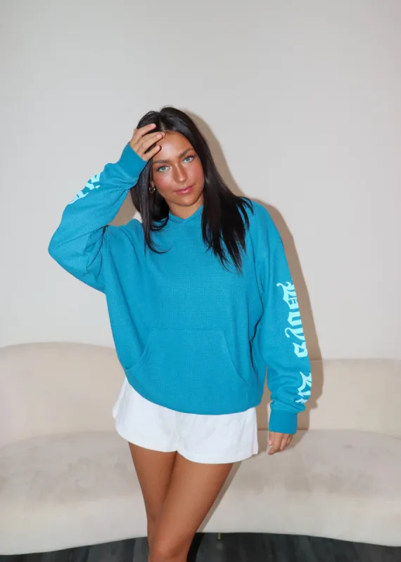 Boys Lie Read Receipts Hoodie ★ Blue sold by Rock N Rags