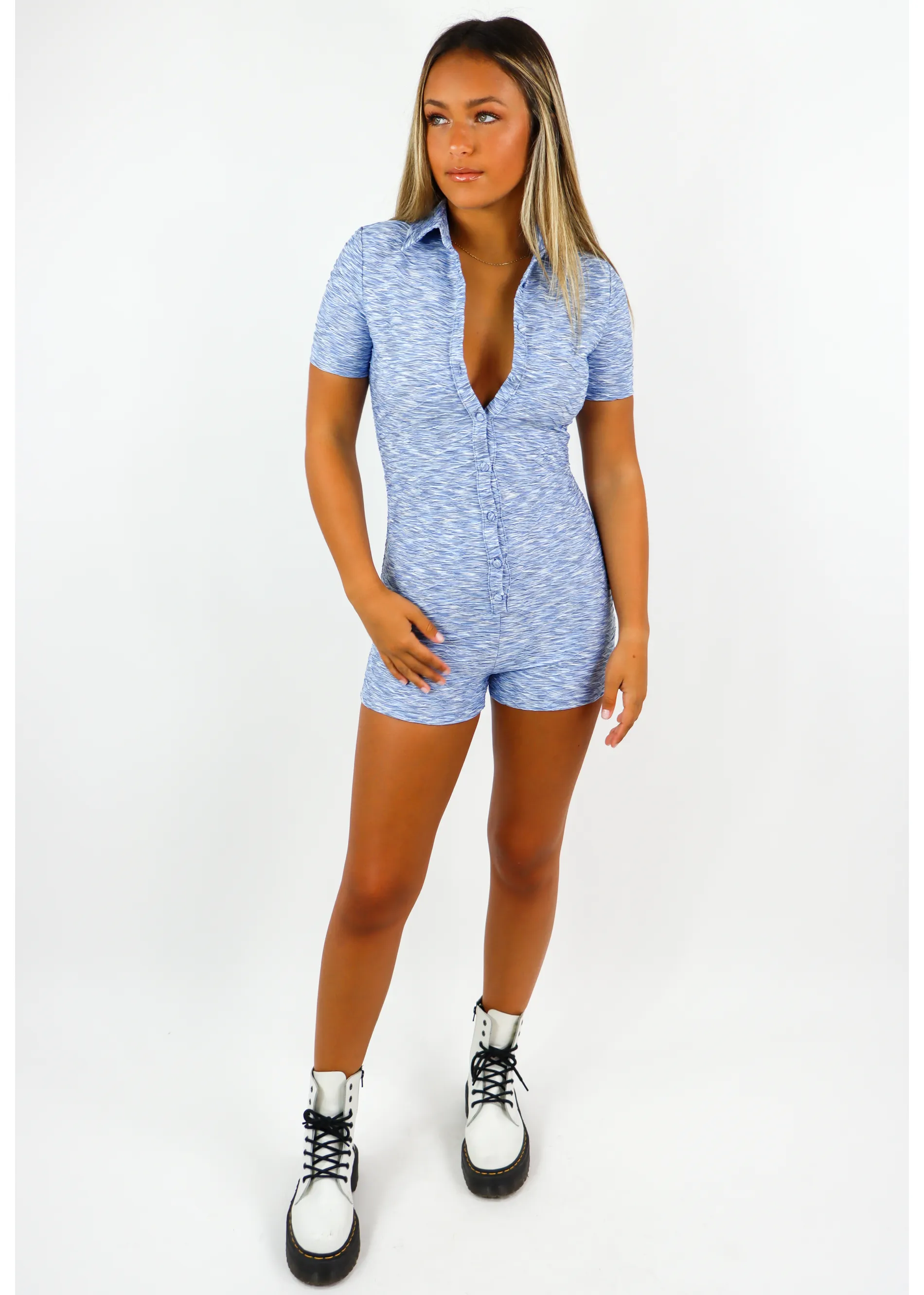 Get You Romper ★ Blue Tones sold by Rock N Rags product image thumbnail 5