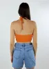 Beautiful Stranger Halter Top ★ Neon Orange sold by Rock N Rags