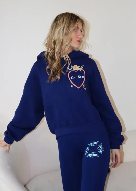 Boys Lie Head Over Heals V2 Hoodie ★ Navy sold by Rock N Rags