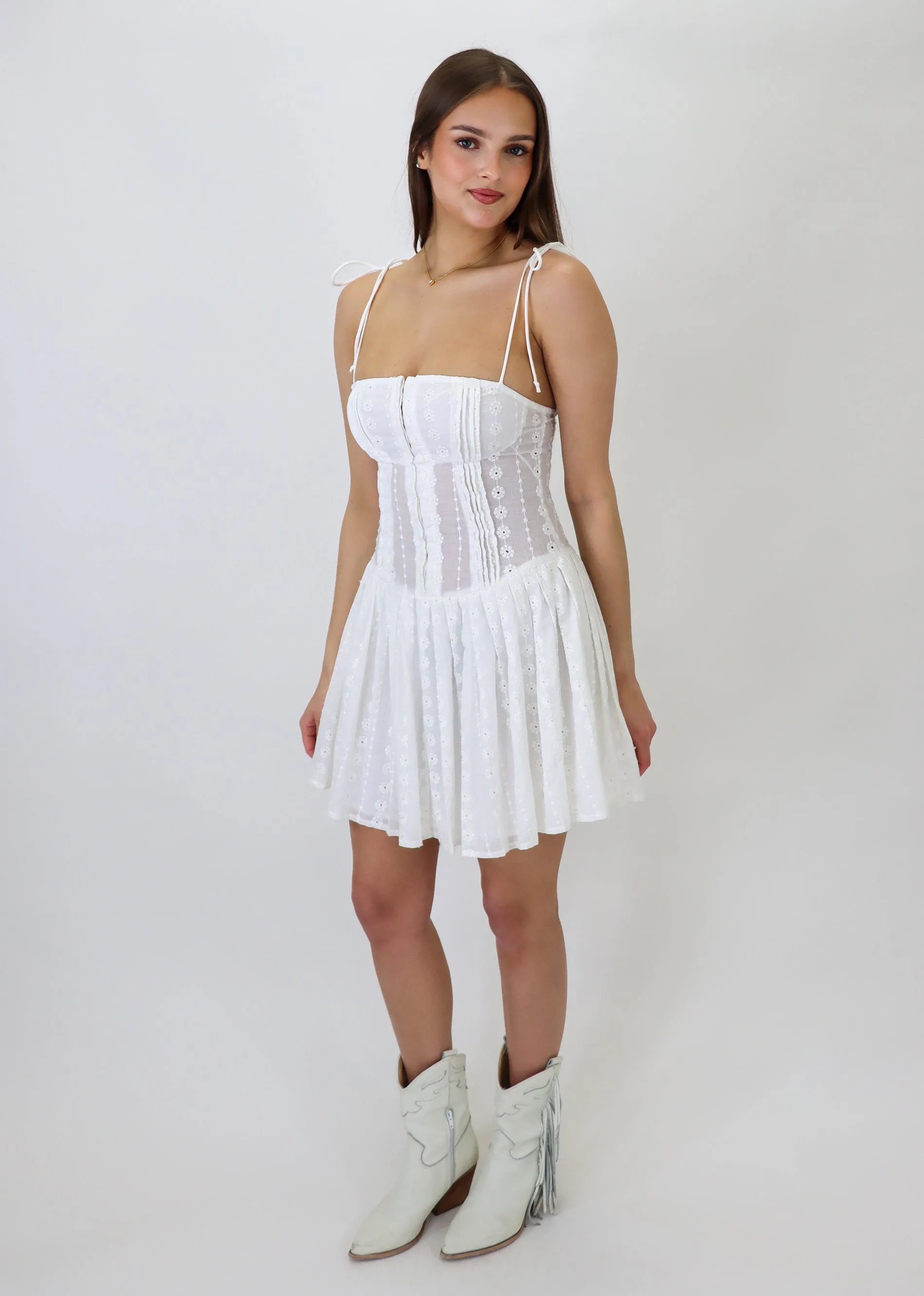 Beautiful Day Mini Dress★ White sold by Rock N Rags product image thumbnail 2