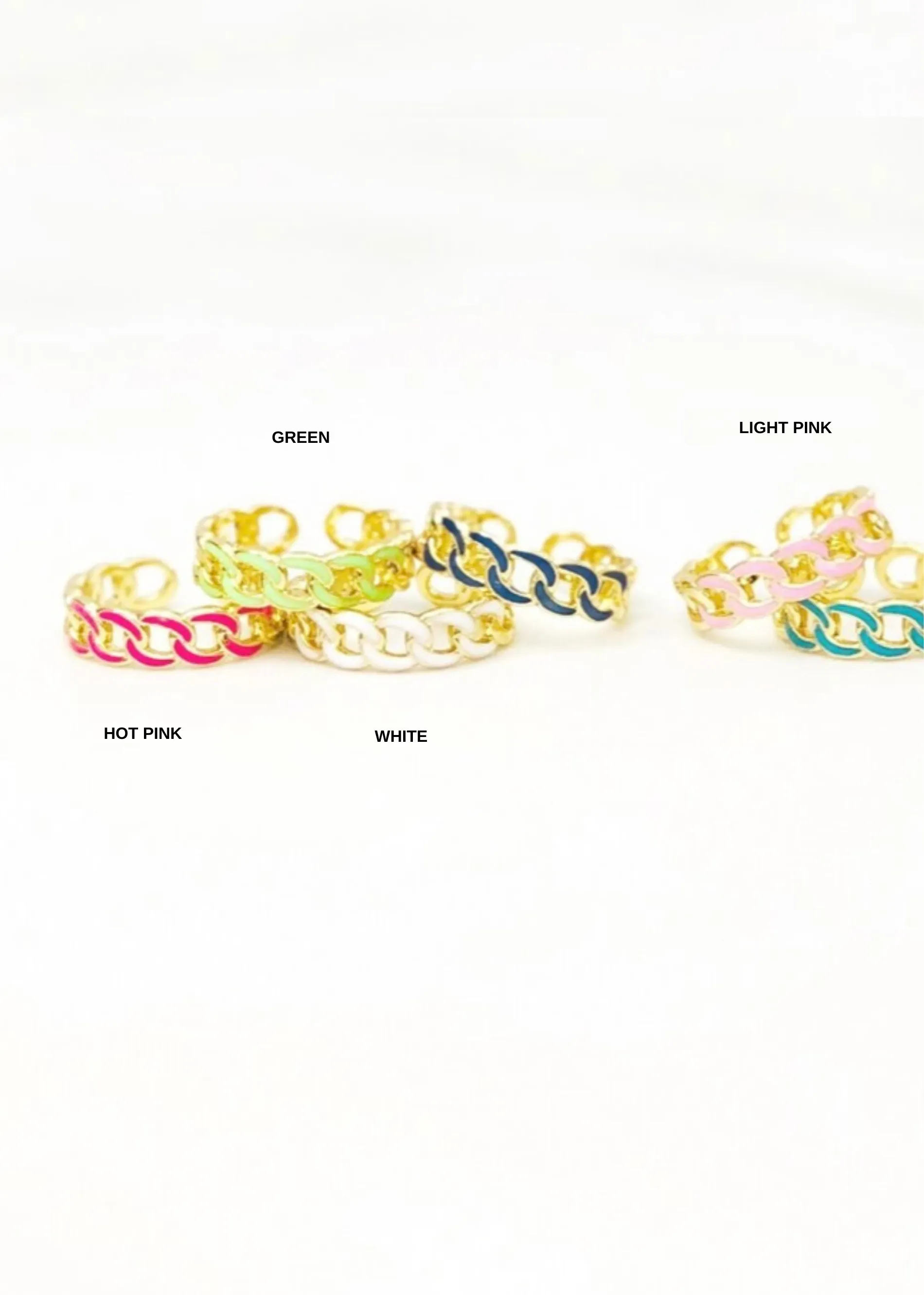 Neon Chain Ring ★ Gold sold by Rock N Rags product image thumbnail 2