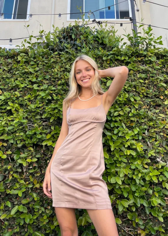 Into You Dress ★ Tan sold by Rock N Rags