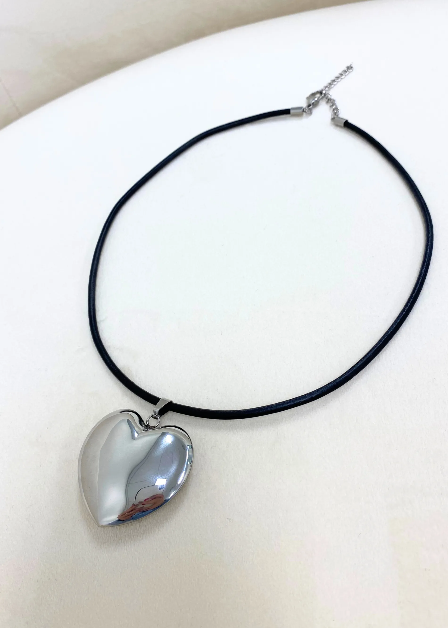 Heart Of Steel Necklace ★ Silver sold by Rock N Rags product image thumbnail 5