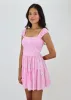 Forget Him Mini Dress ★ Pink Floral sold by Rock N Rags