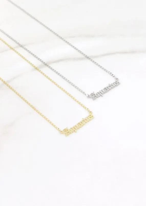 Zodiac V2 Necklace ★ Silver sold by Rock N Rags