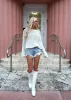 Miles Away V2 Sweater ★ Cream sold by Rock N Rags