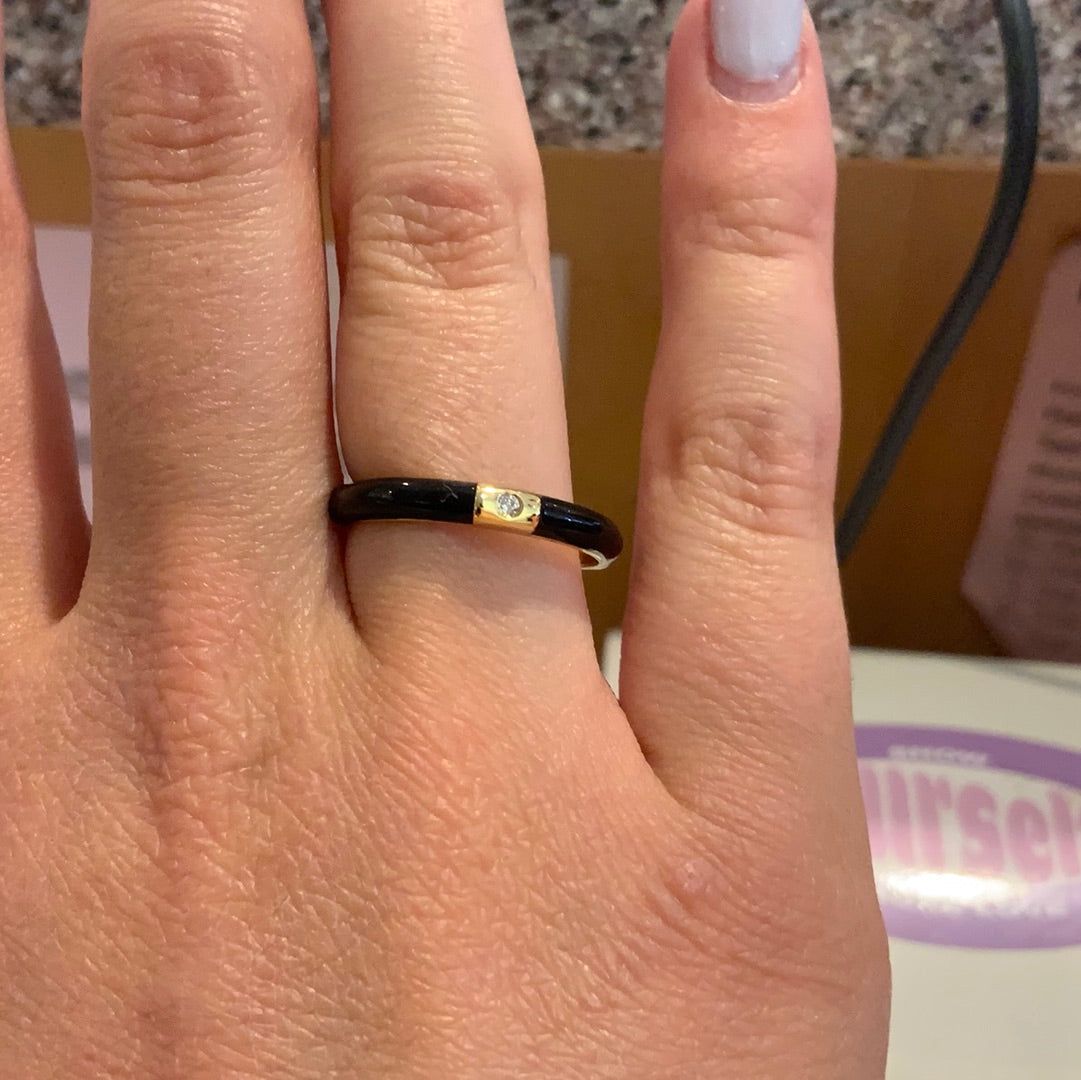 Neon Single Stud Ring sold by Rock N Rags product image thumbnail 4