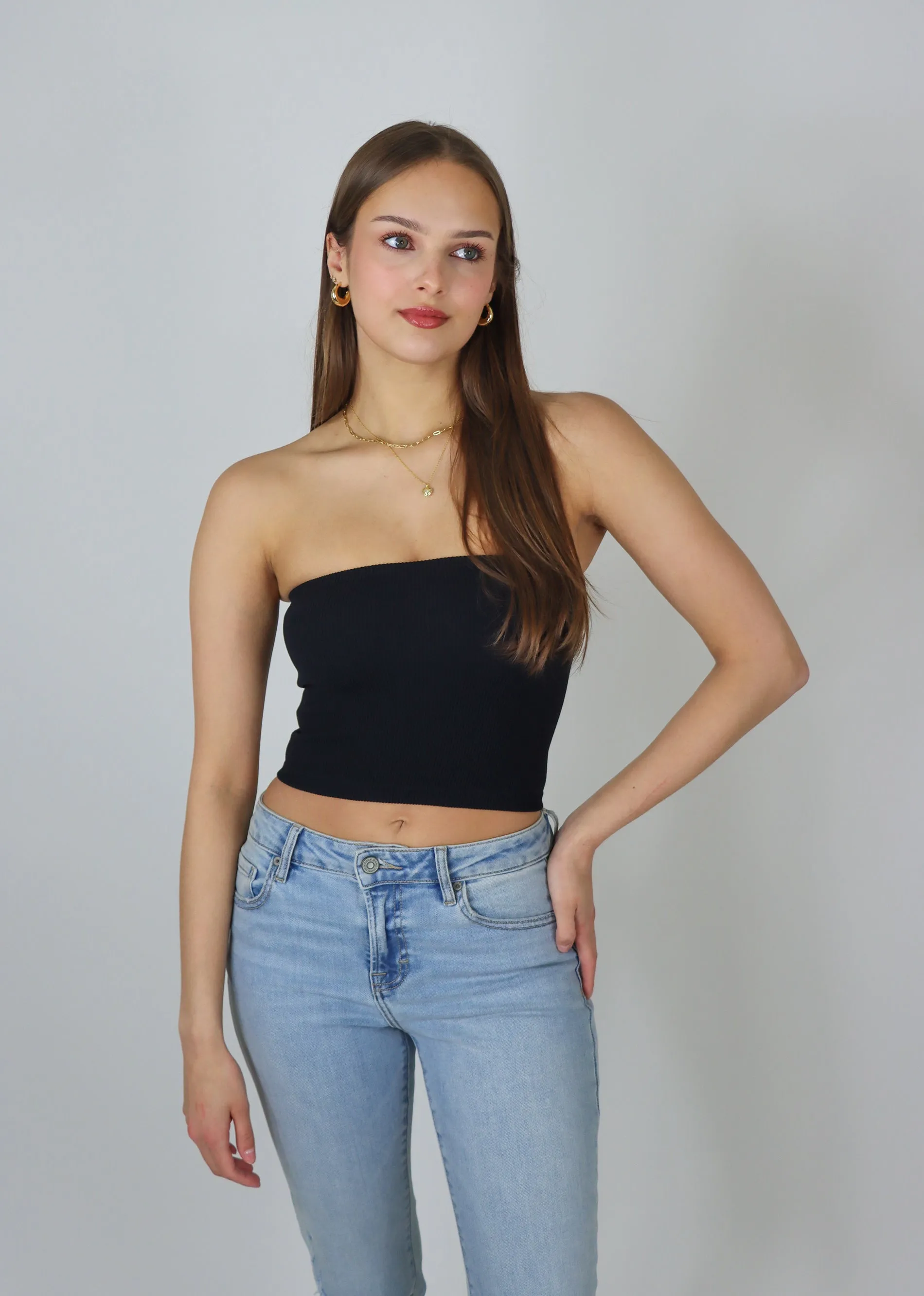 All My Love Tube Top ★ Black sold by Rock N Rags product image thumbnail 3