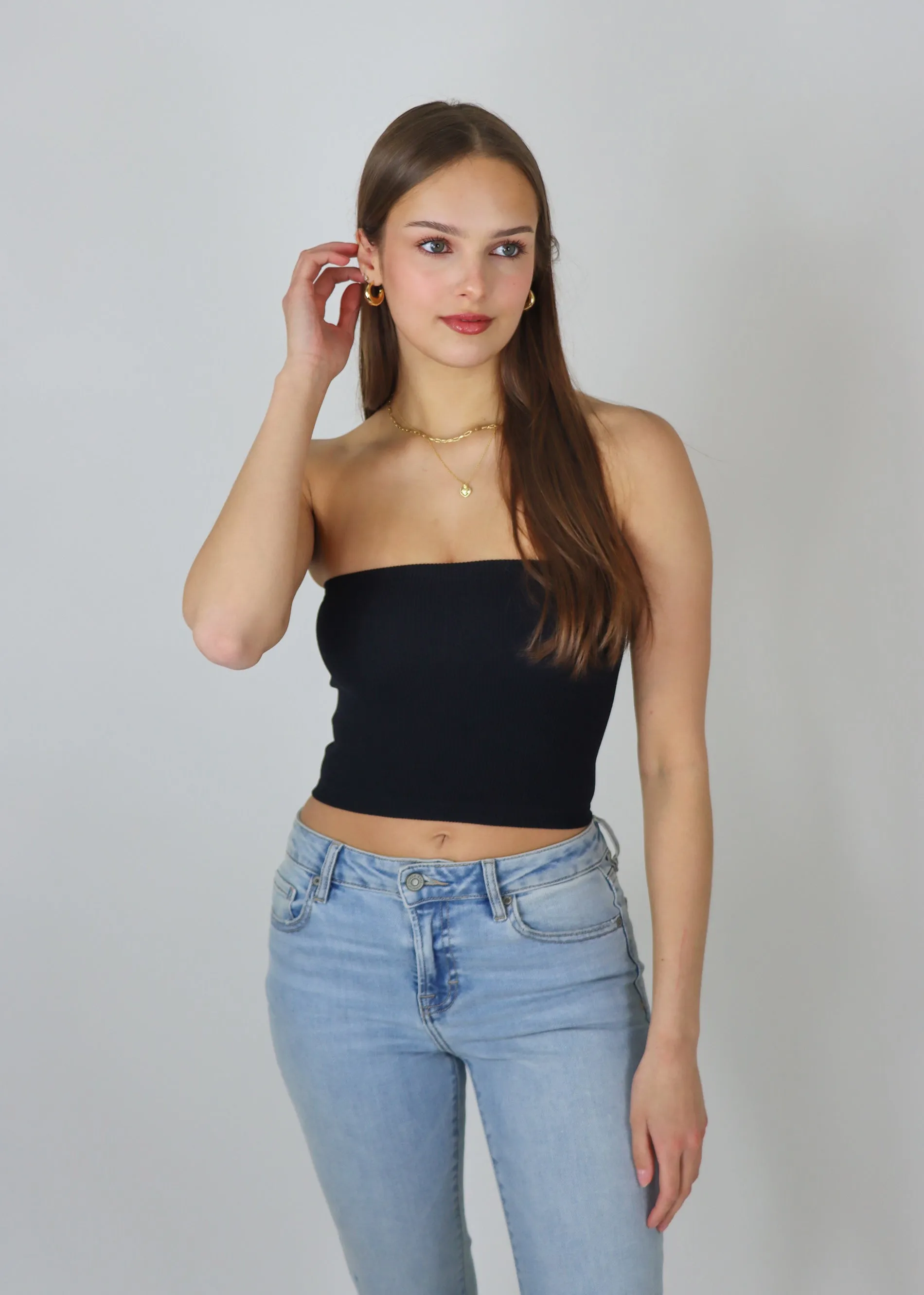 All My Love Tube Top ★ Black sold by Rock N Rags product image thumbnail 2