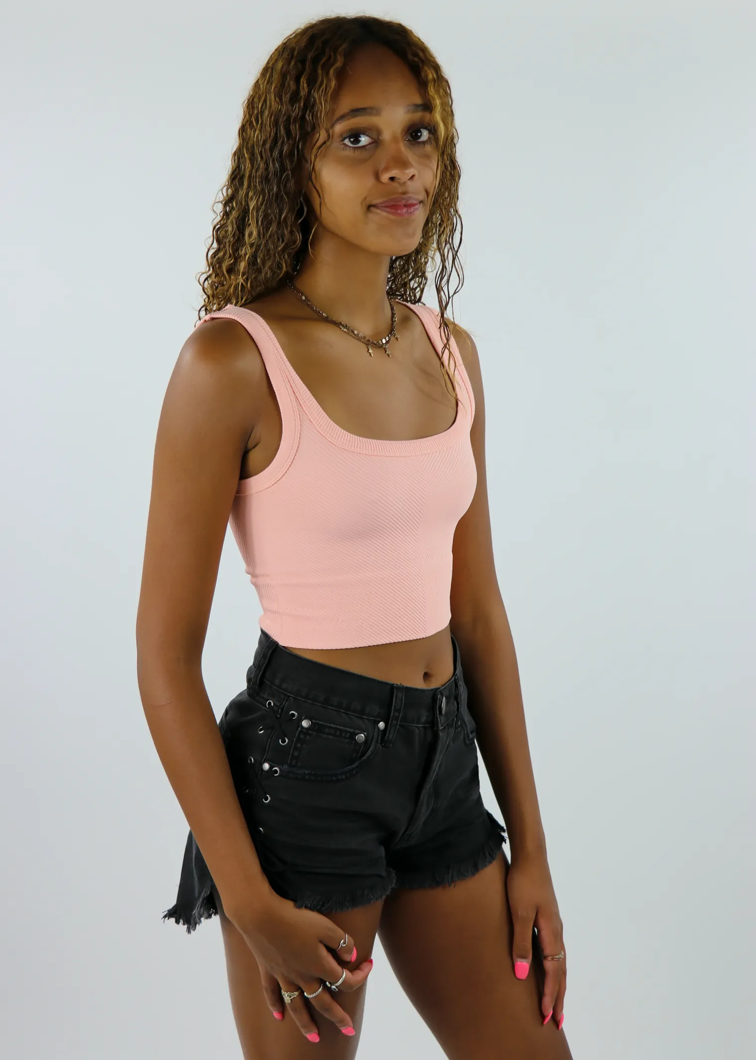 Spill The Tea Tank ★ Peach sold by Rock N Rags product image thumbnail 2