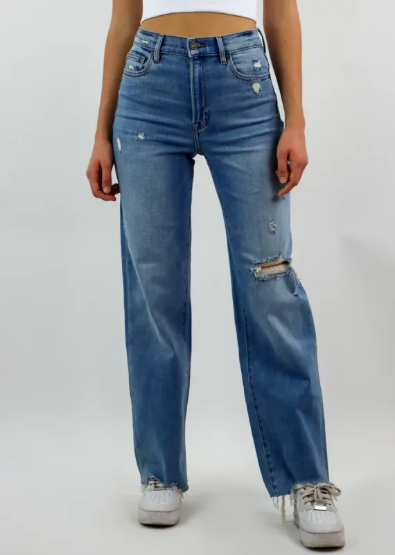 Wait For You Jeans ★ Light Wash sold by Rock N Rags