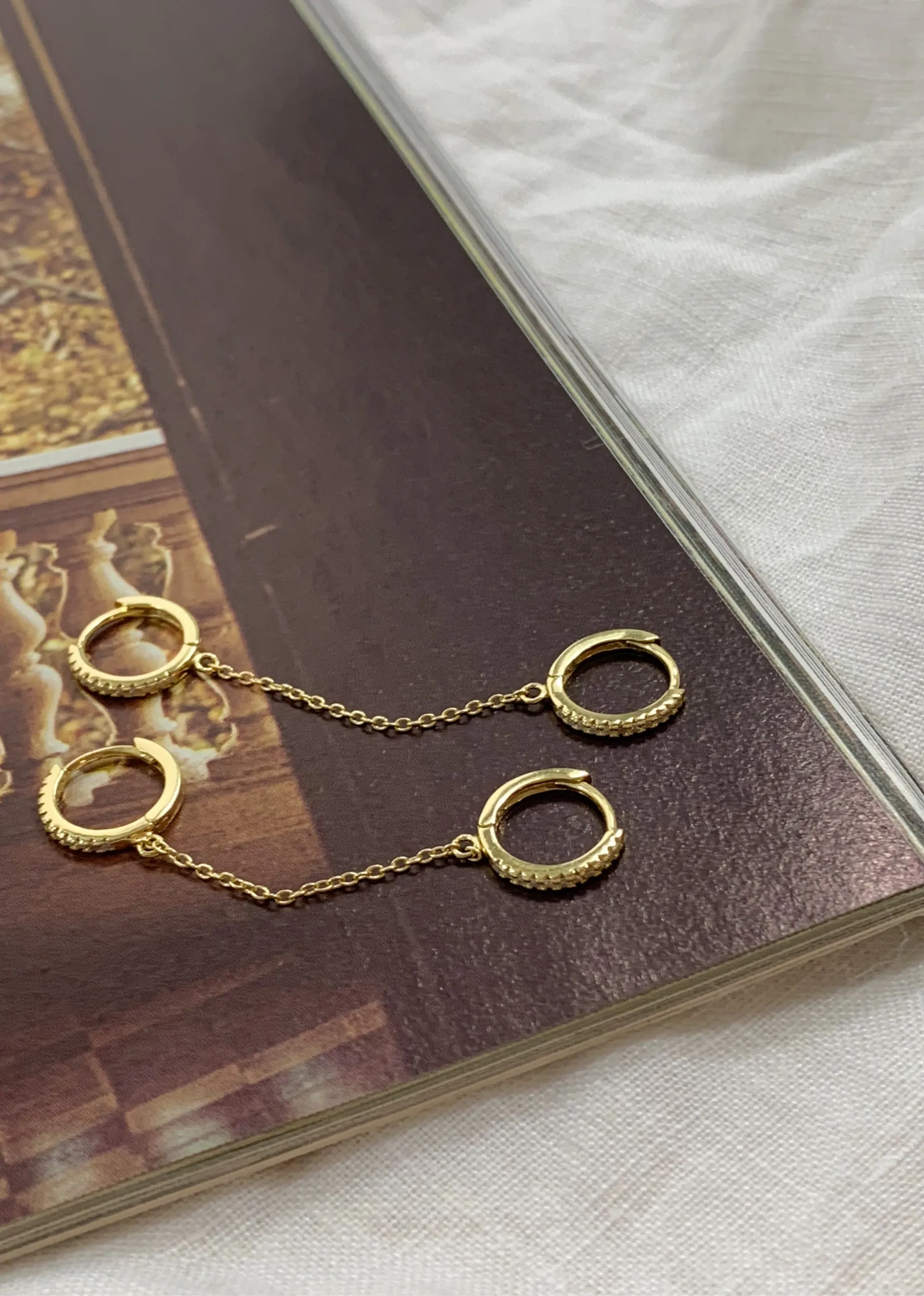 Double Take Earrings ★ Gold And Silver sold by Rock N Rags product image thumbnail 3