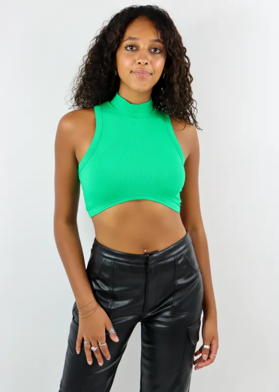 Don't Worry Tank ★ Kelly Green sold by Rock N Rags