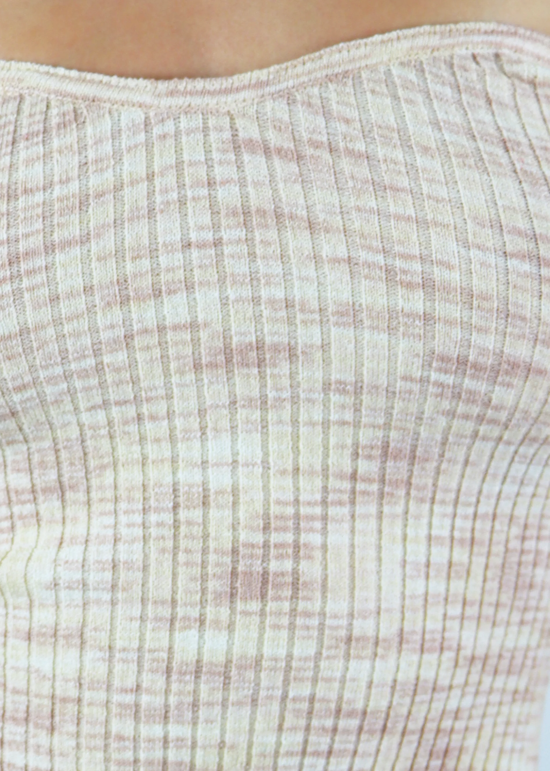 Heart On Ice Tube Top ★ Cream & Pink sold by Rock N Rags product image thumbnail 3