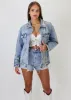One Call Denim Jacket ★ Light Wash sold by Rock N Rags