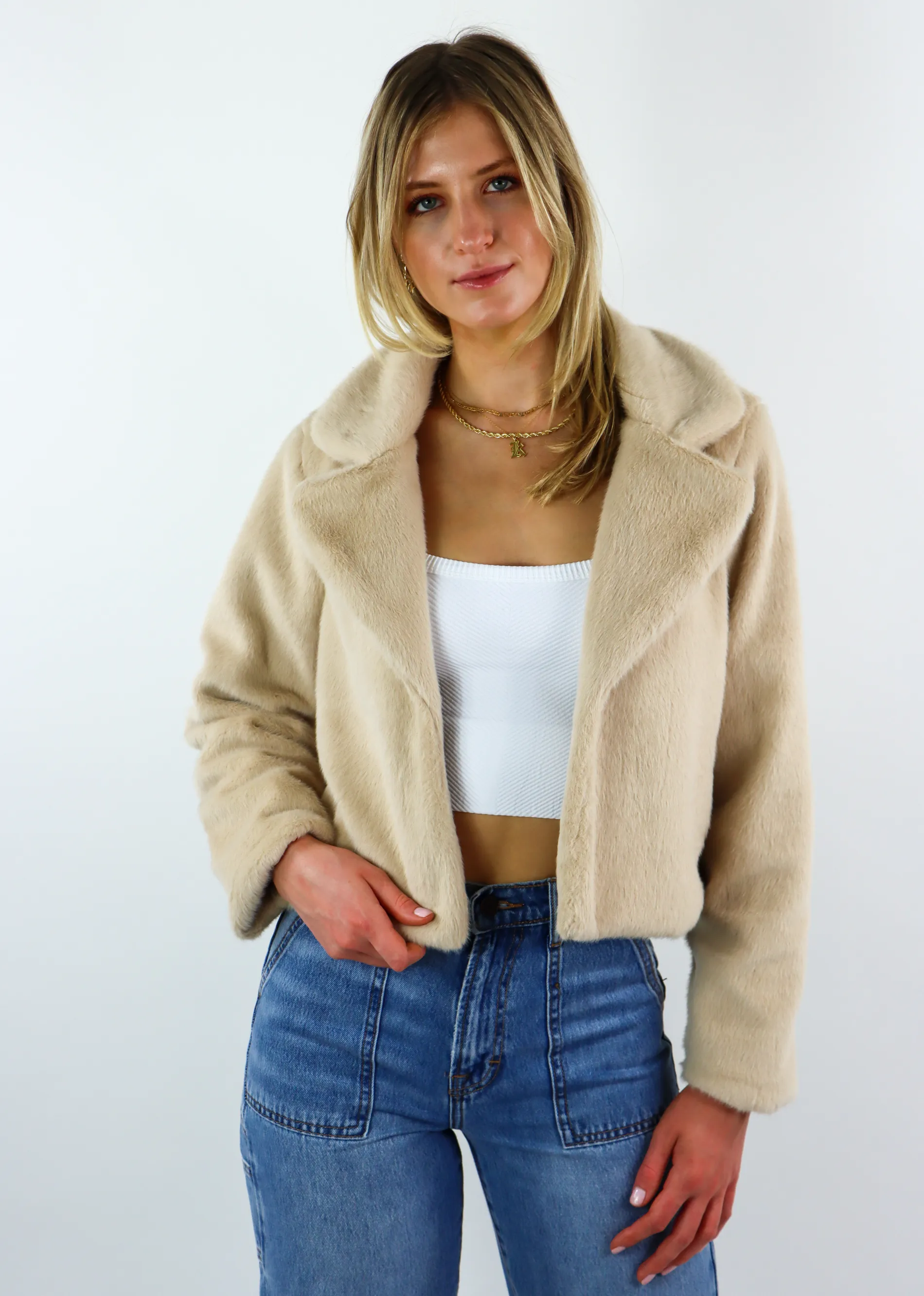 Hold Me Closer Jacket ★ Tan sold by Rock N Rags product image thumbnail 2
