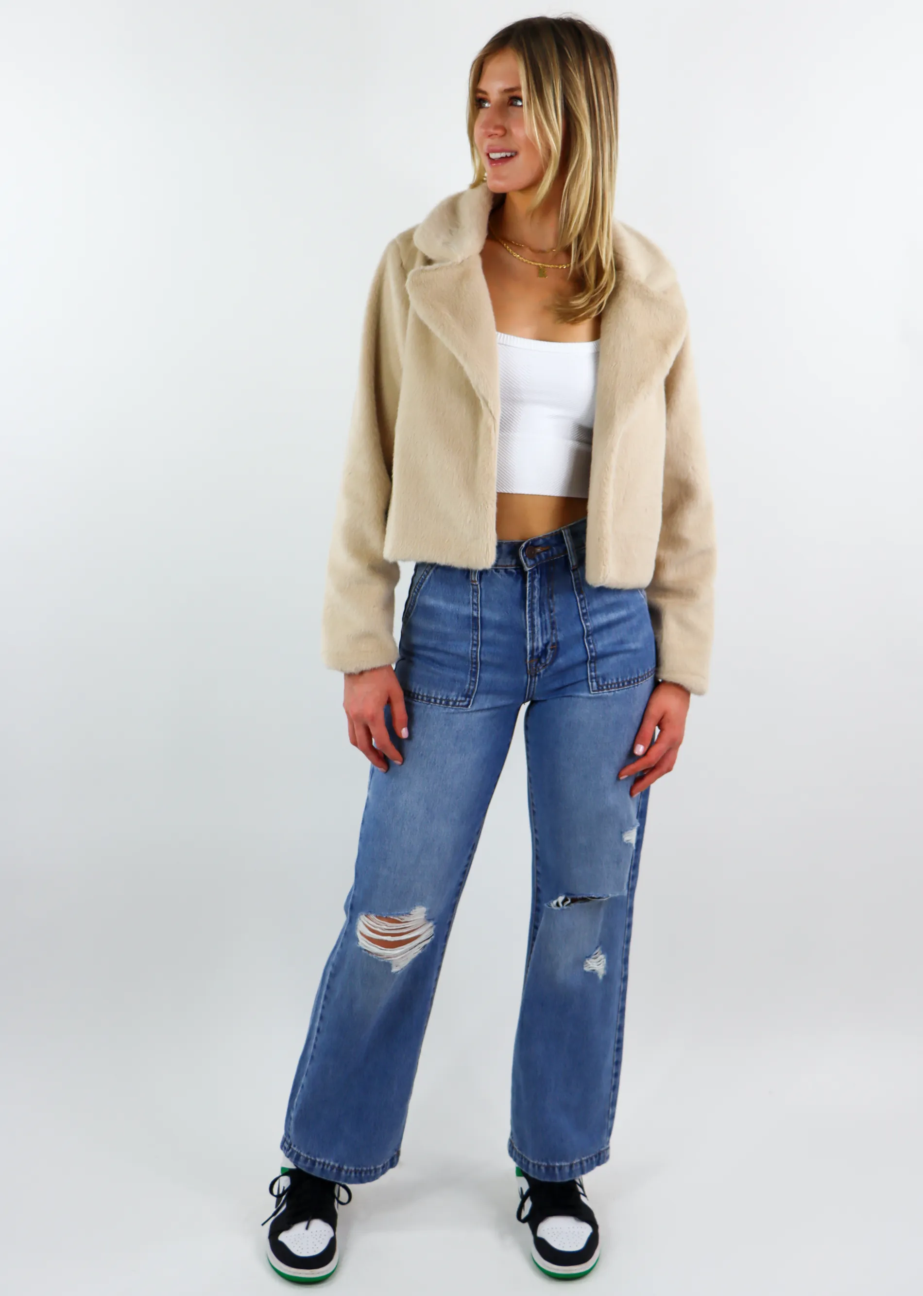 Hold Me Closer Jacket ★ Tan sold by Rock N Rags product image thumbnail 5