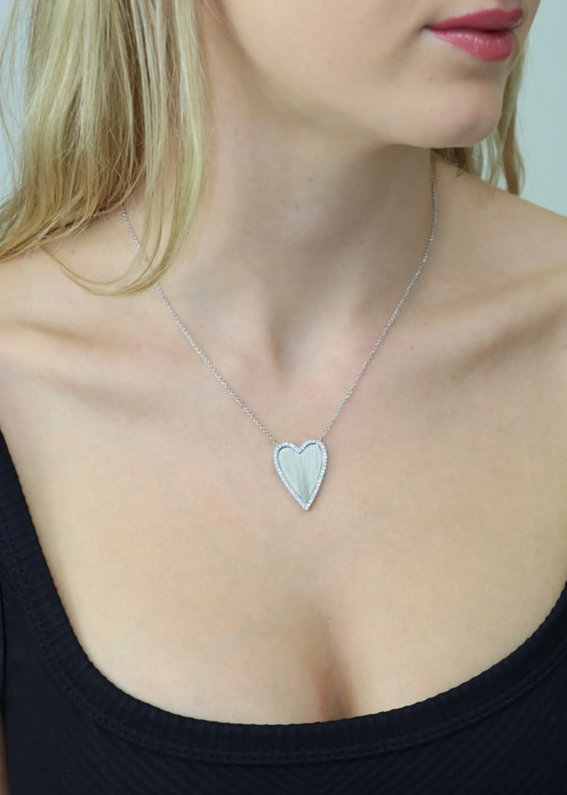 Heart On Ice Necklace ★ Silver sold by Rock N Rags product image thumbnail 3