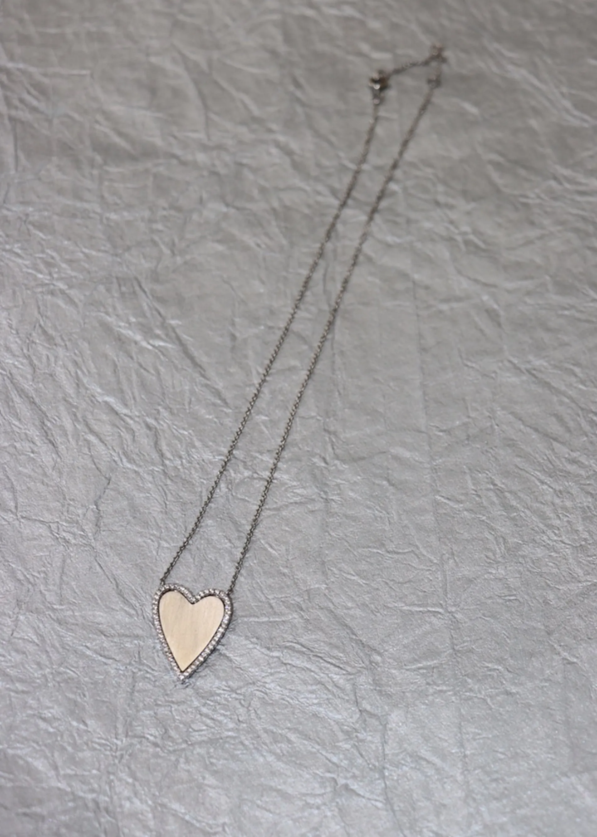 Heart On Ice Necklace ★ Silver sold by Rock N Rags product image thumbnail 4