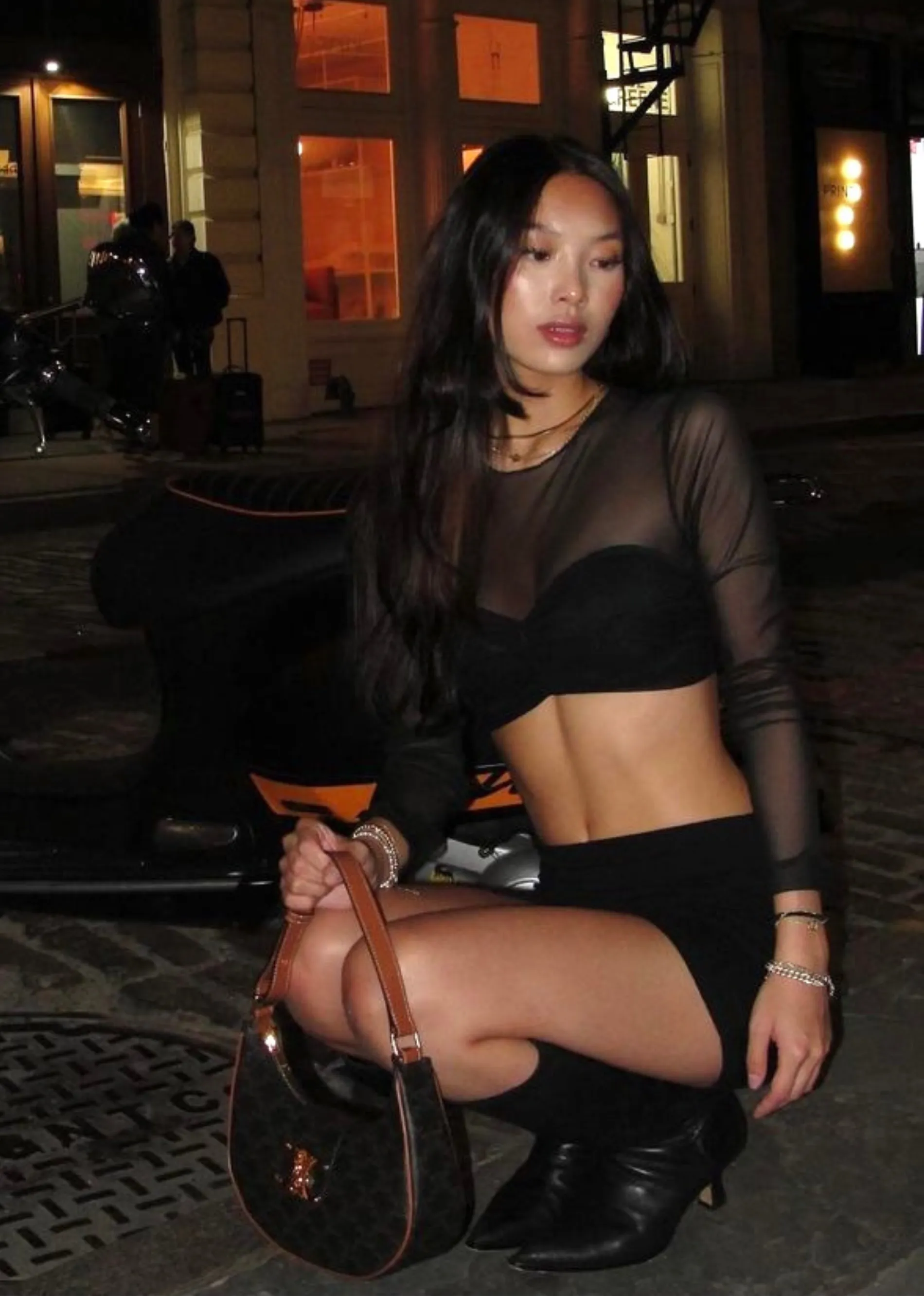 Players Long Sleeve Top ★ Black sold by Rock N Rags