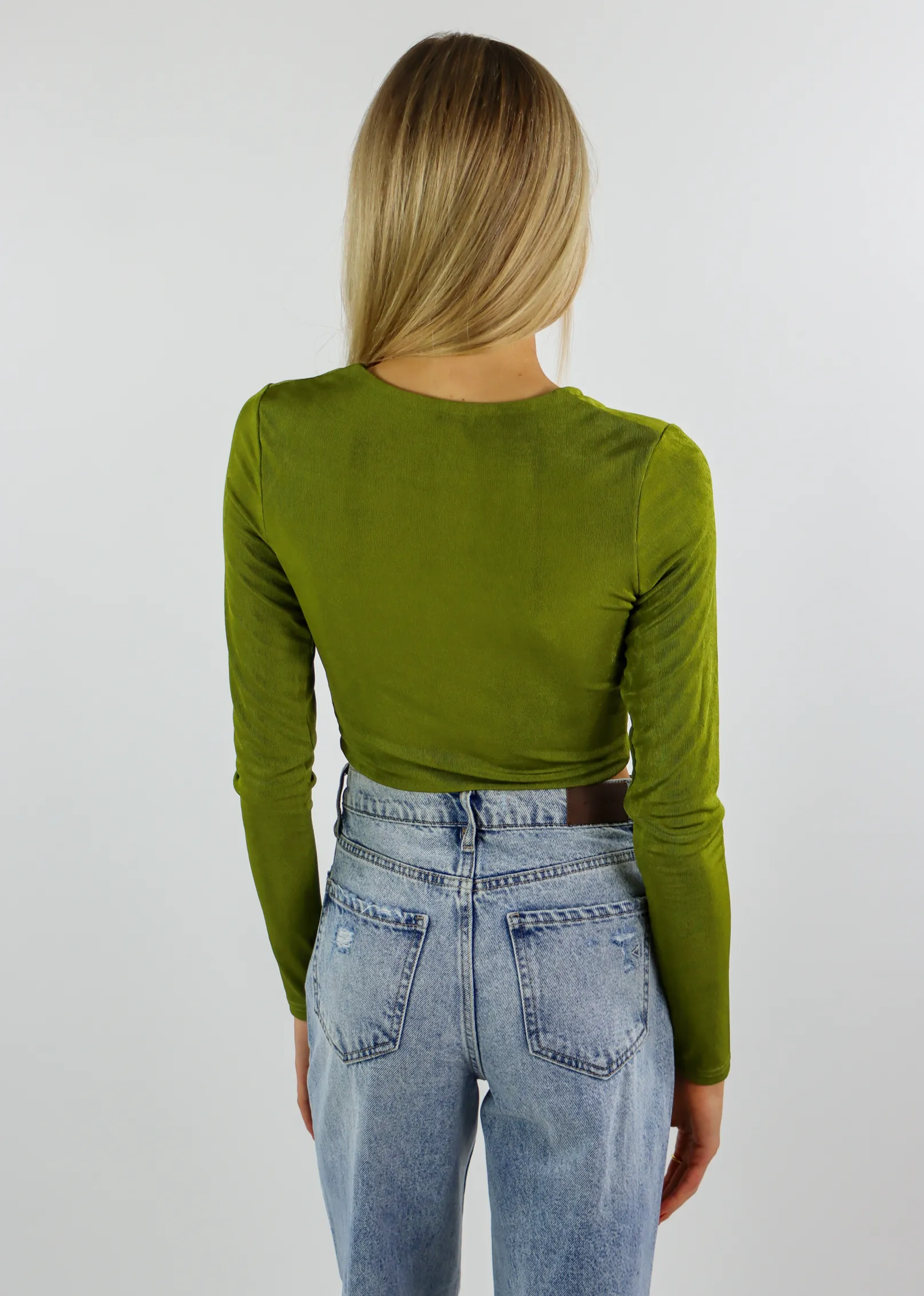 Trust Me Long Sleeve Top ★ Green sold by Rock N Rags product image thumbnail 4