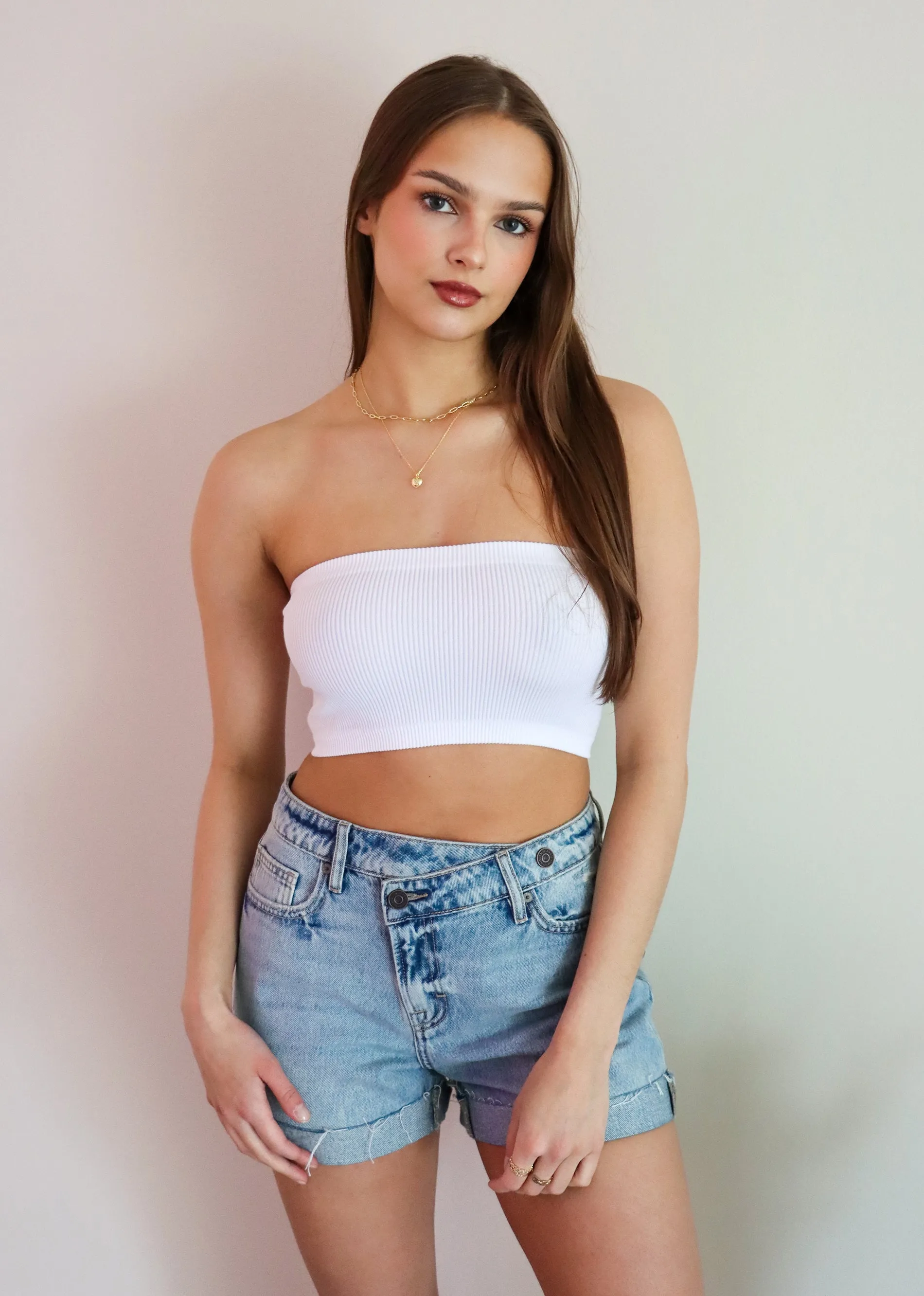 Angels Bandeau Top ★ White sold by Rock N Rags