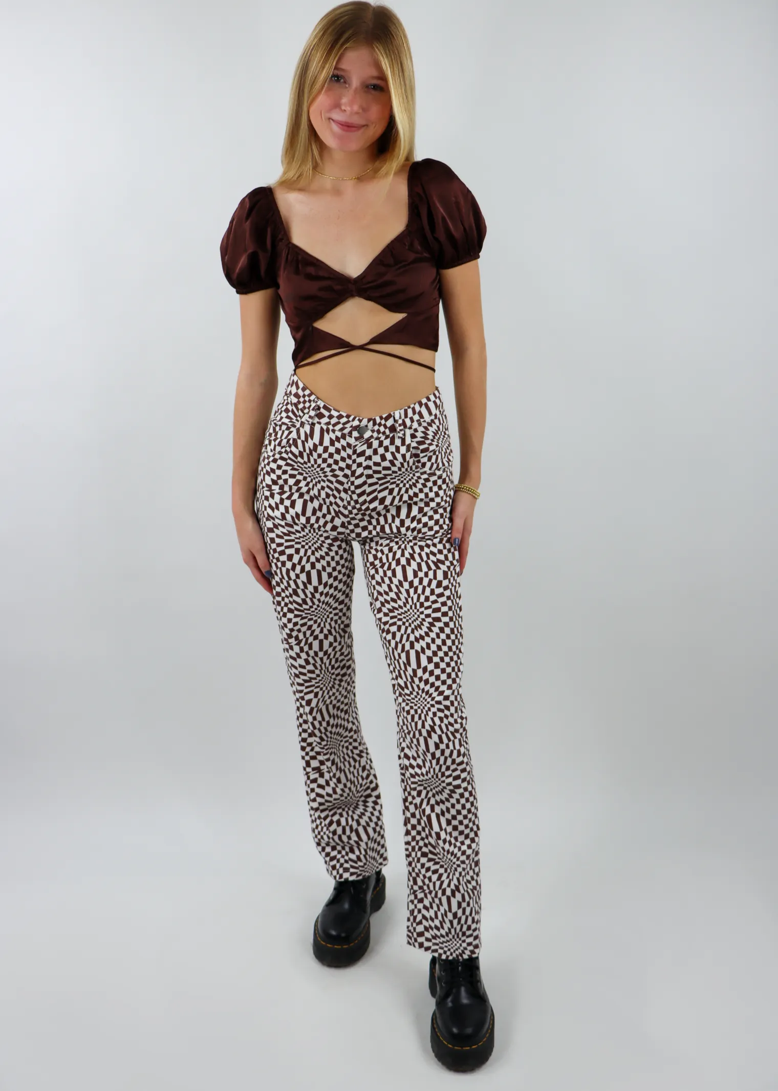 Deja Vu Top ★ Brown sold by Rock N Rags product image thumbnail 4