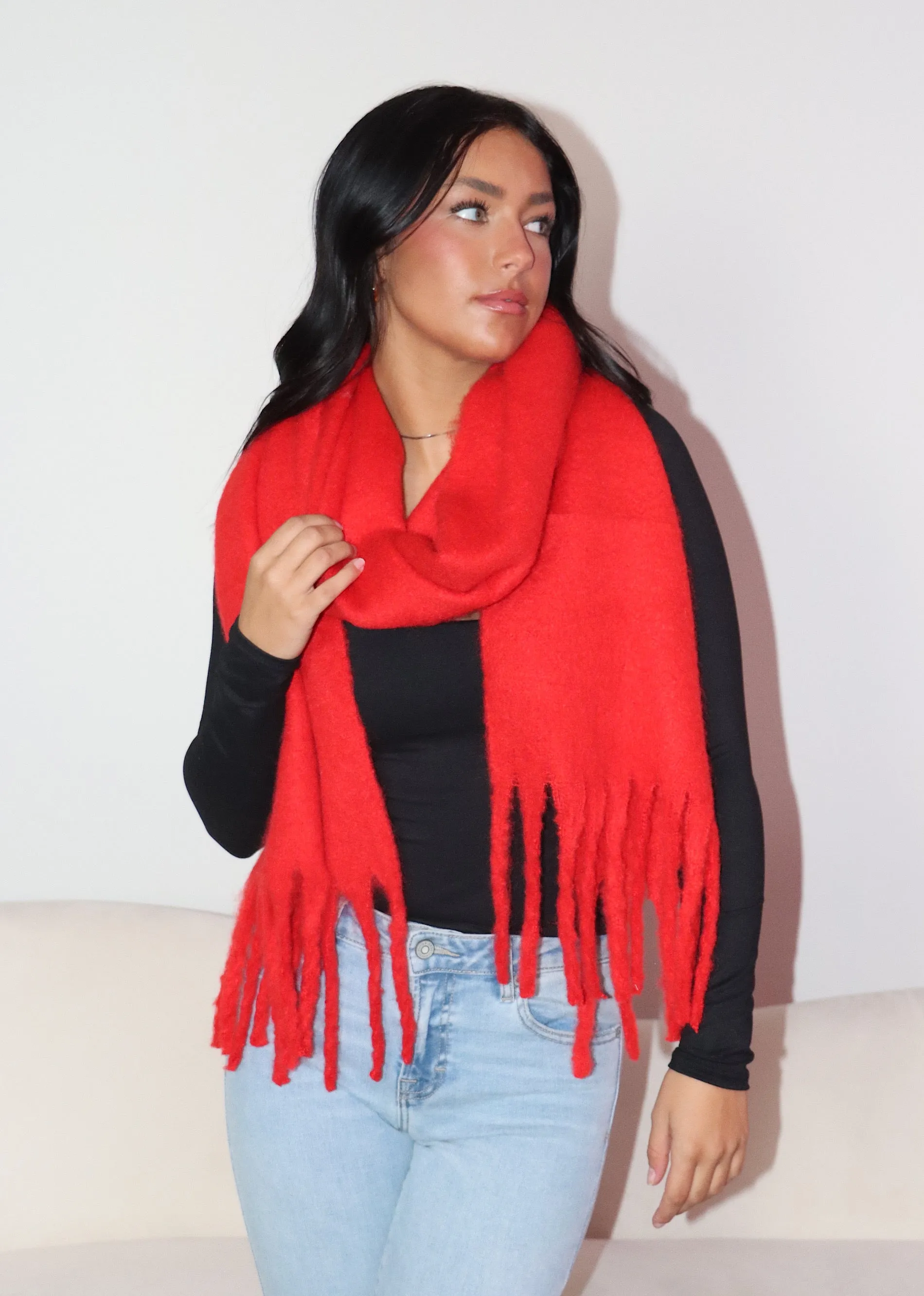 Show Me How Scarf ★ Red sold by Rock N Rags product image thumbnail 2