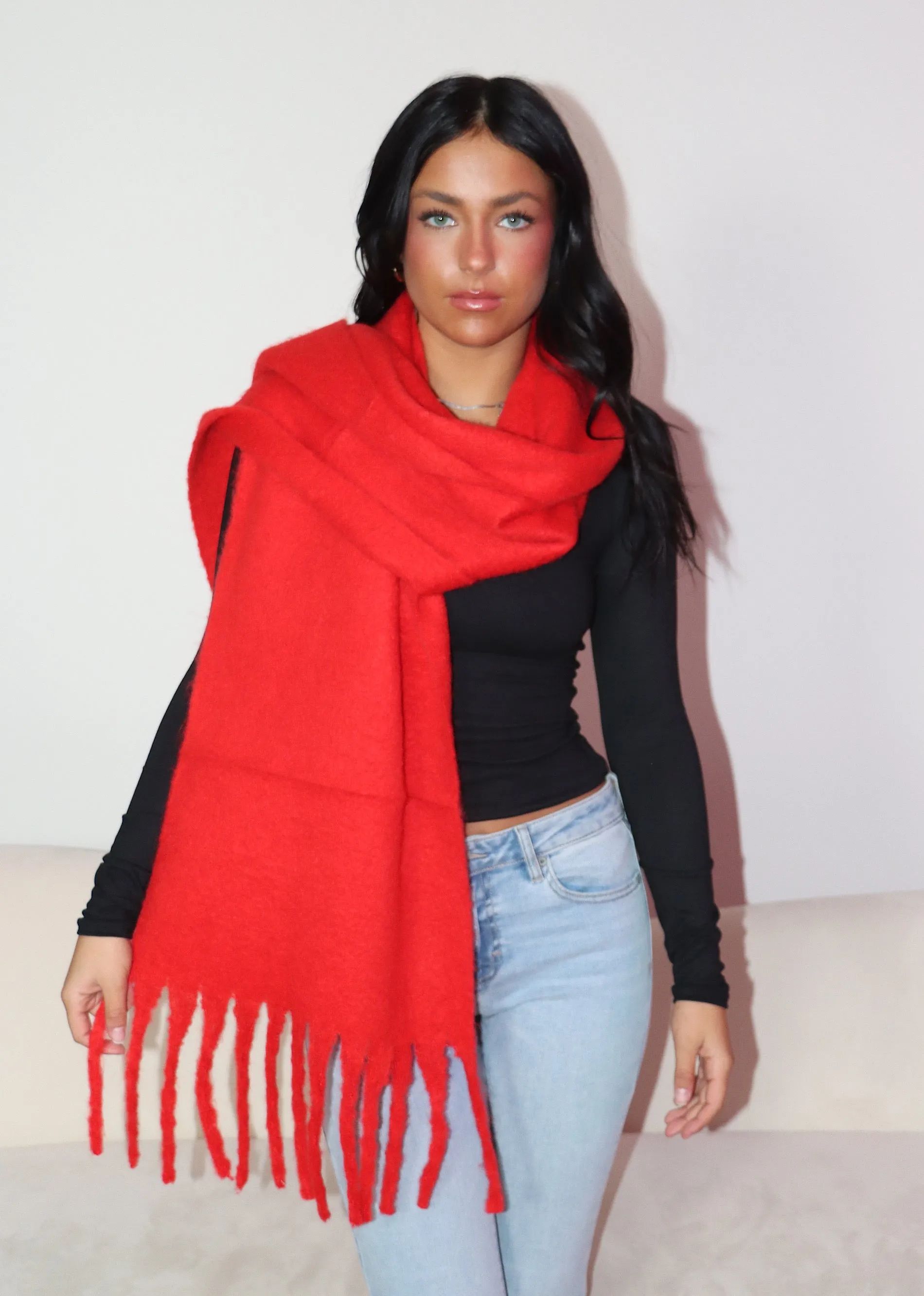 Show Me How Scarf ★ Red sold by Rock N Rags product image thumbnail 3