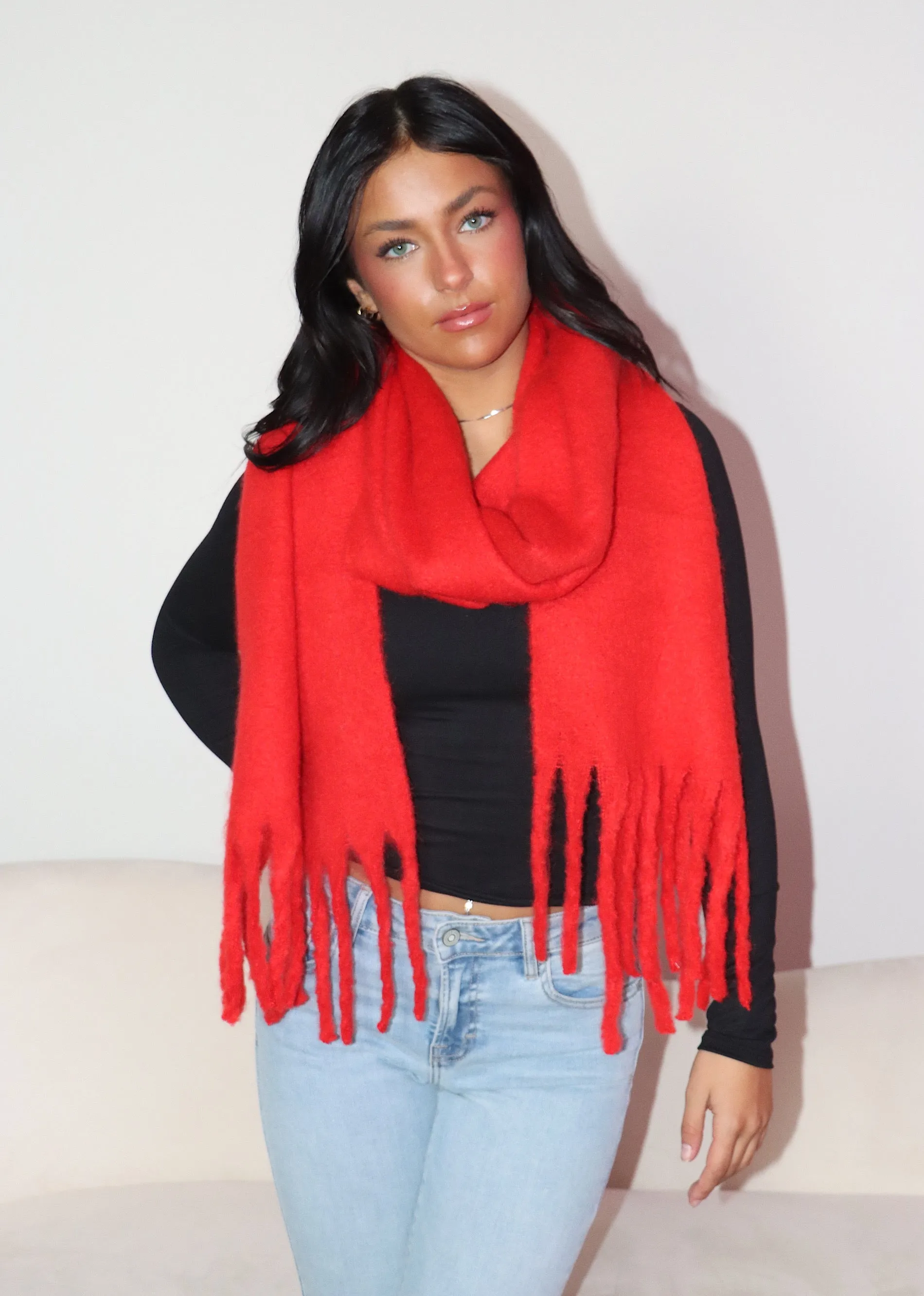Show Me How Scarf ★ Red sold by Rock N Rags