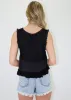 Small Worlds Tank ★ Black sold by Rock N Rags