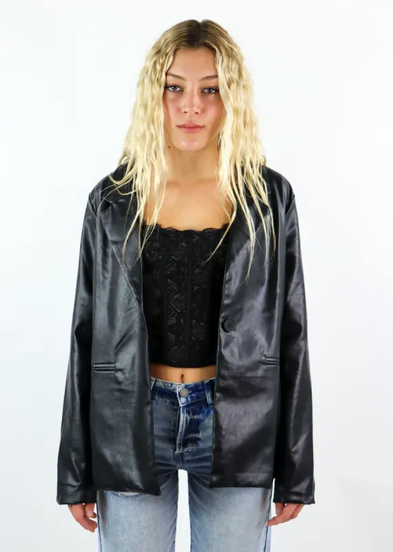 Your Sweet Love Blazer ★ Black sold by Rock N Rags
