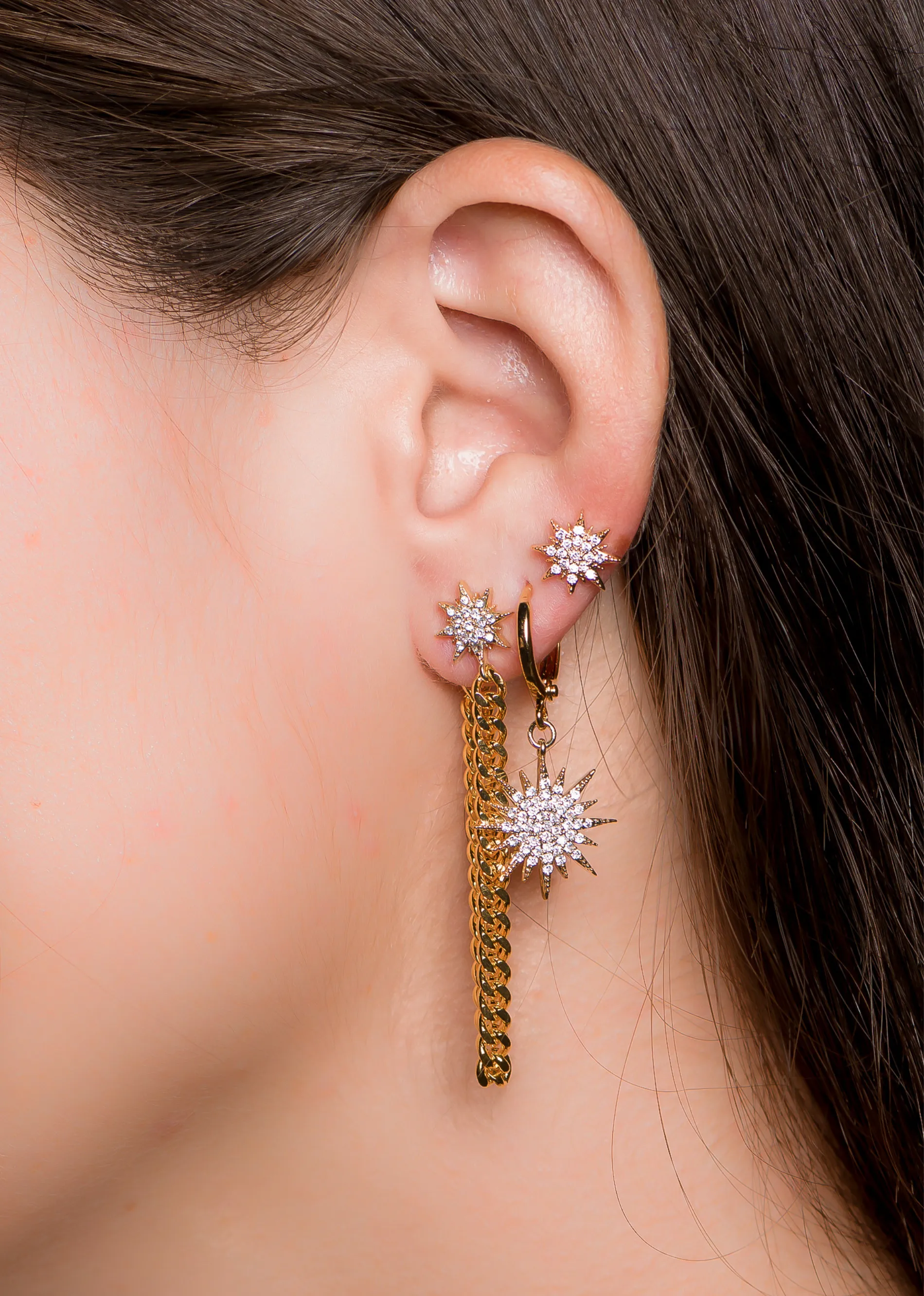 Shine Bright Drop Earrings ★ Gold sold by Rock N Rags product image thumbnail 2