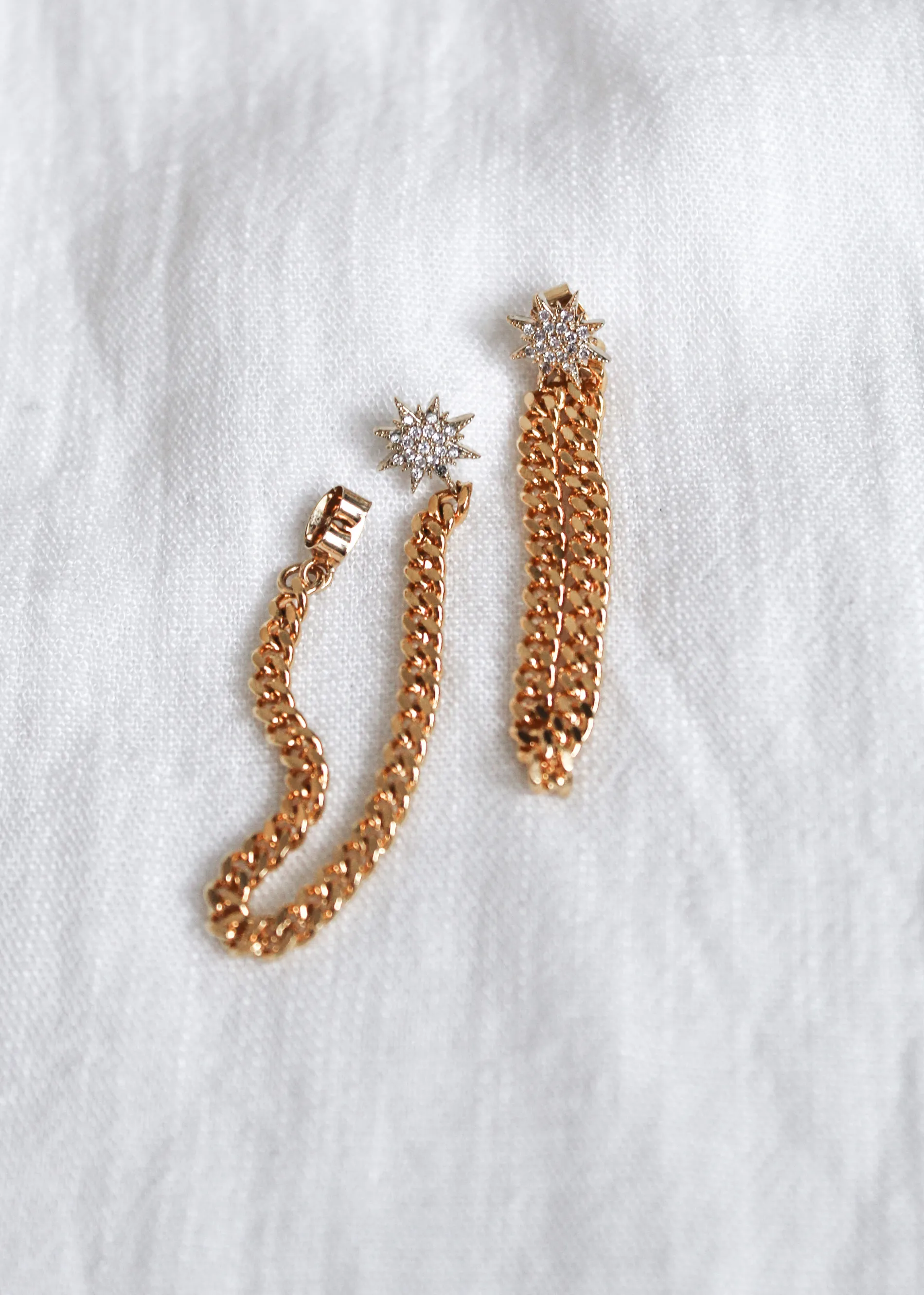 Shine Bright Drop Earrings ★ Gold sold by Rock N Rags