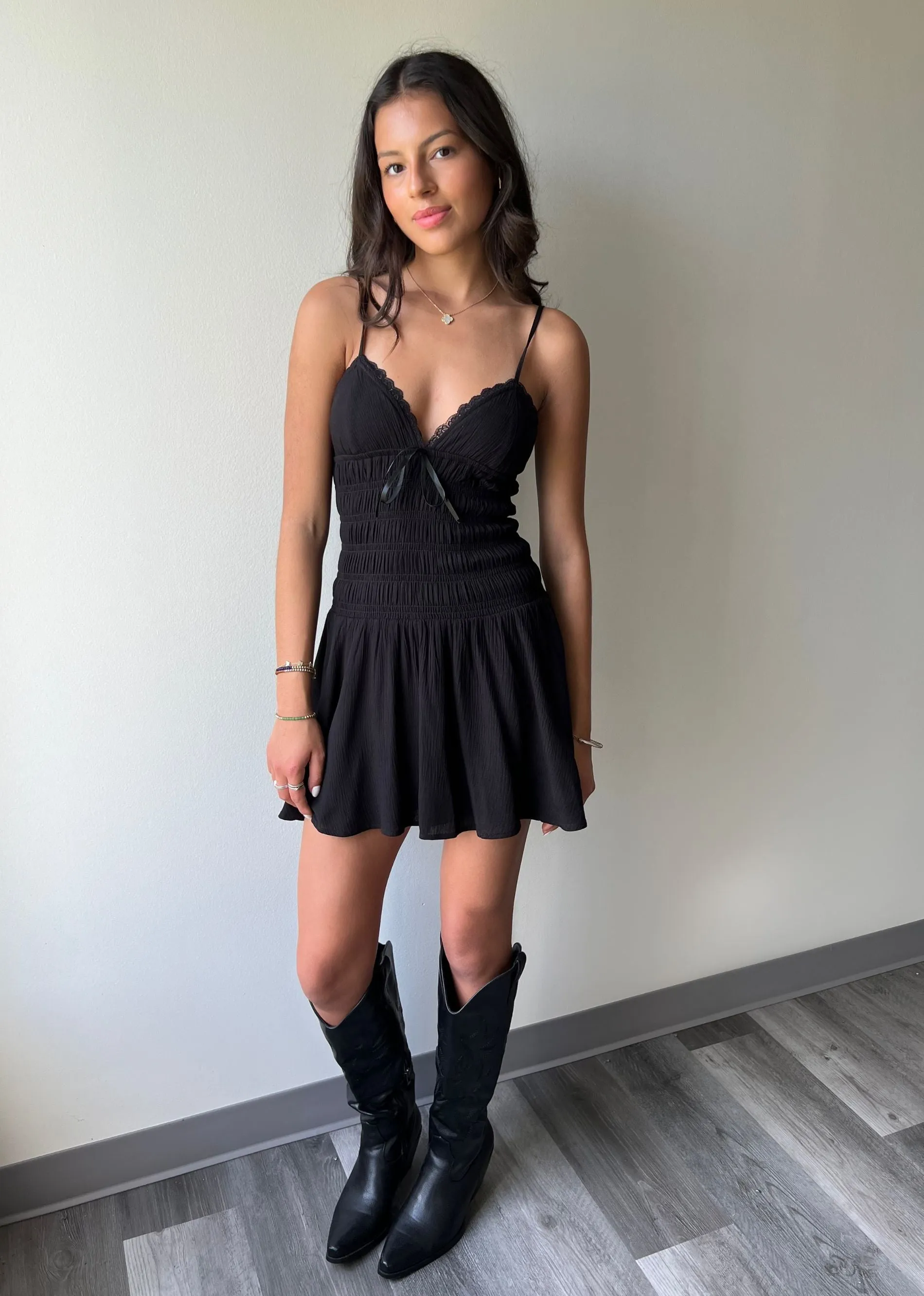 Apparently Mini Dress ★ Black sold by Rock N Rags product image thumbnail 2