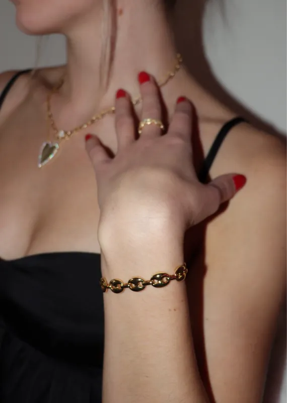 One Last Dance Bracelet ★ Gold sold by Rock N Rags