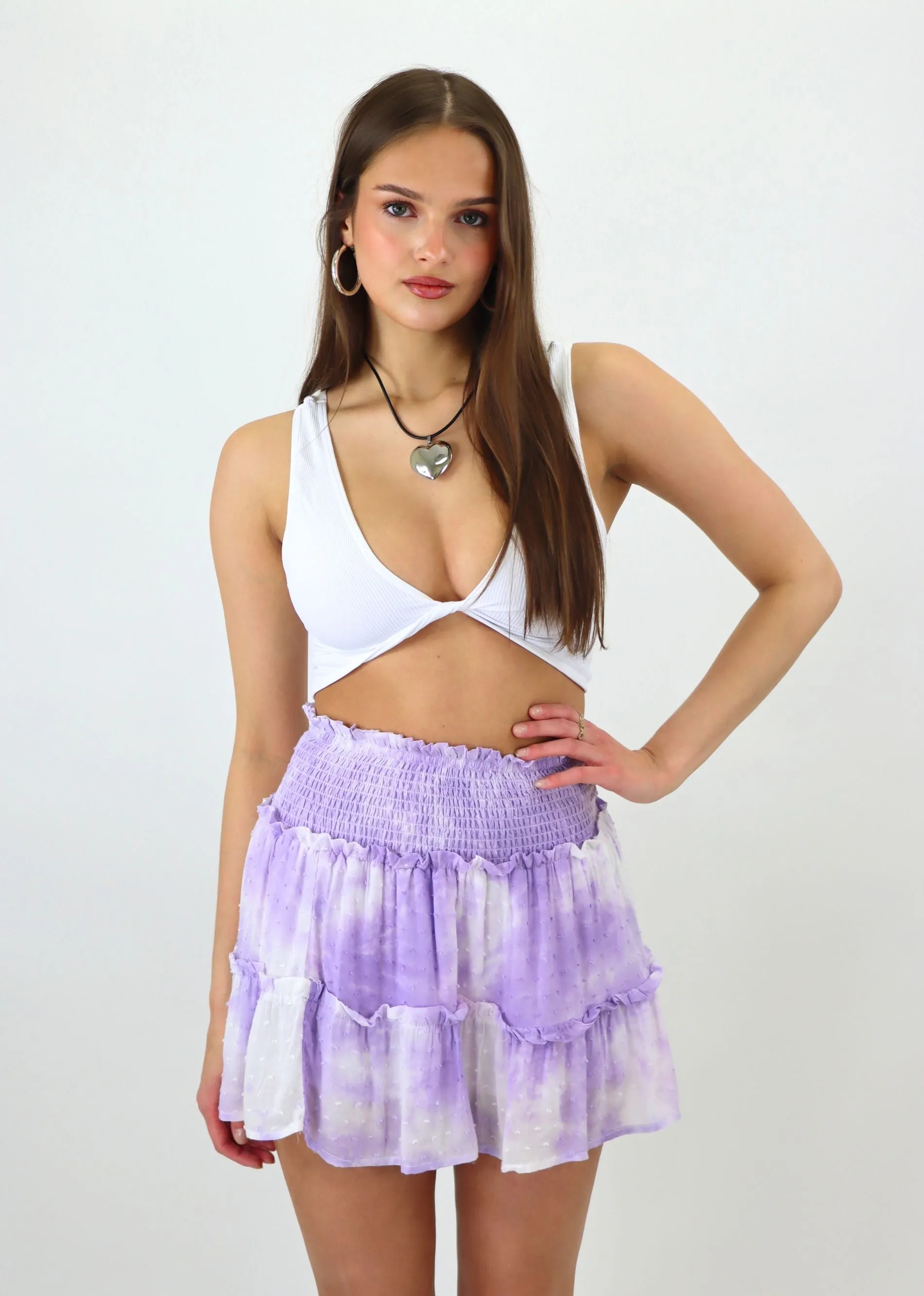 Staring At The Sun Skirt ★ Lavender sold by Rock N Rags product image thumbnail 2