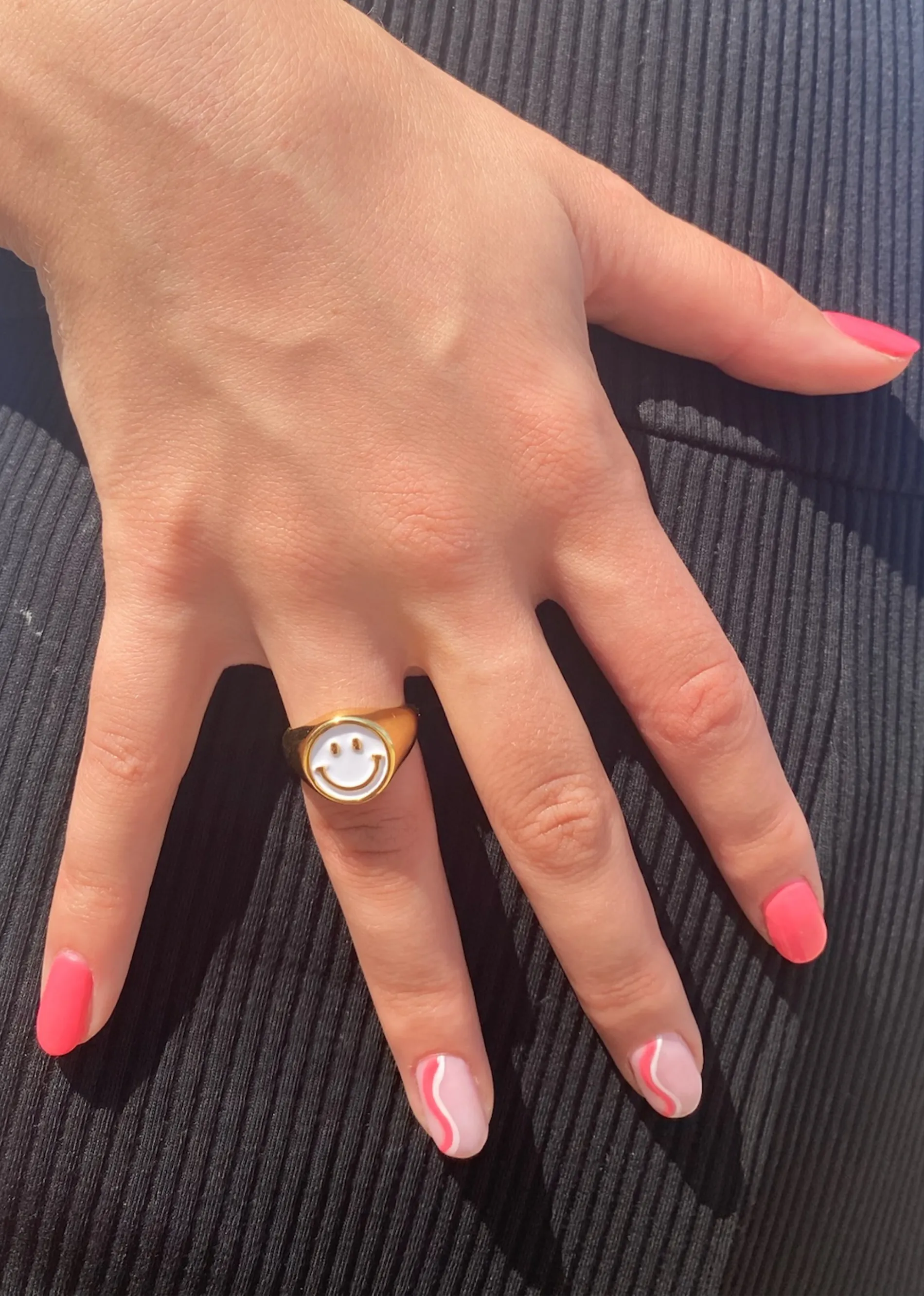 Be Happy Ring ★ Multi Color sold by Rock N Rags