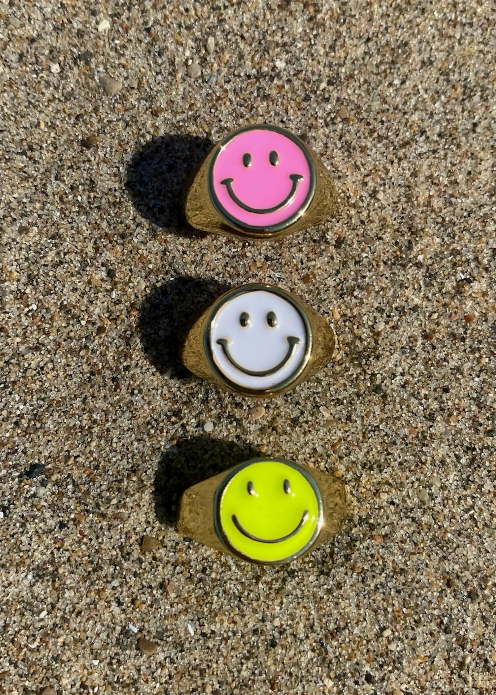 Be Happy Ring ★ Multi Color sold by Rock N Rags product image thumbnail 4