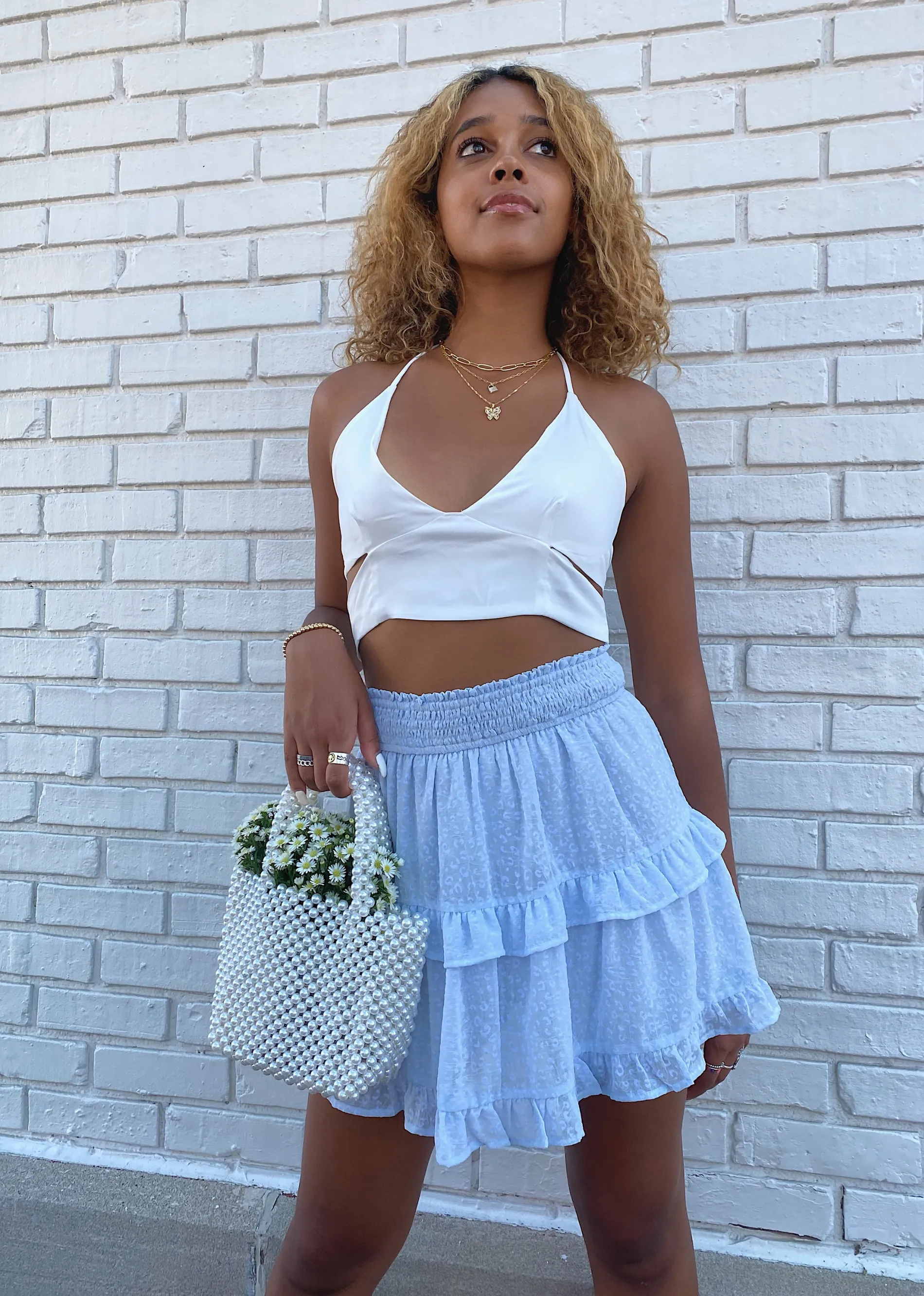 Lush Life Skirt ★ Blue sold by Rock N Rags product image thumbnail 3