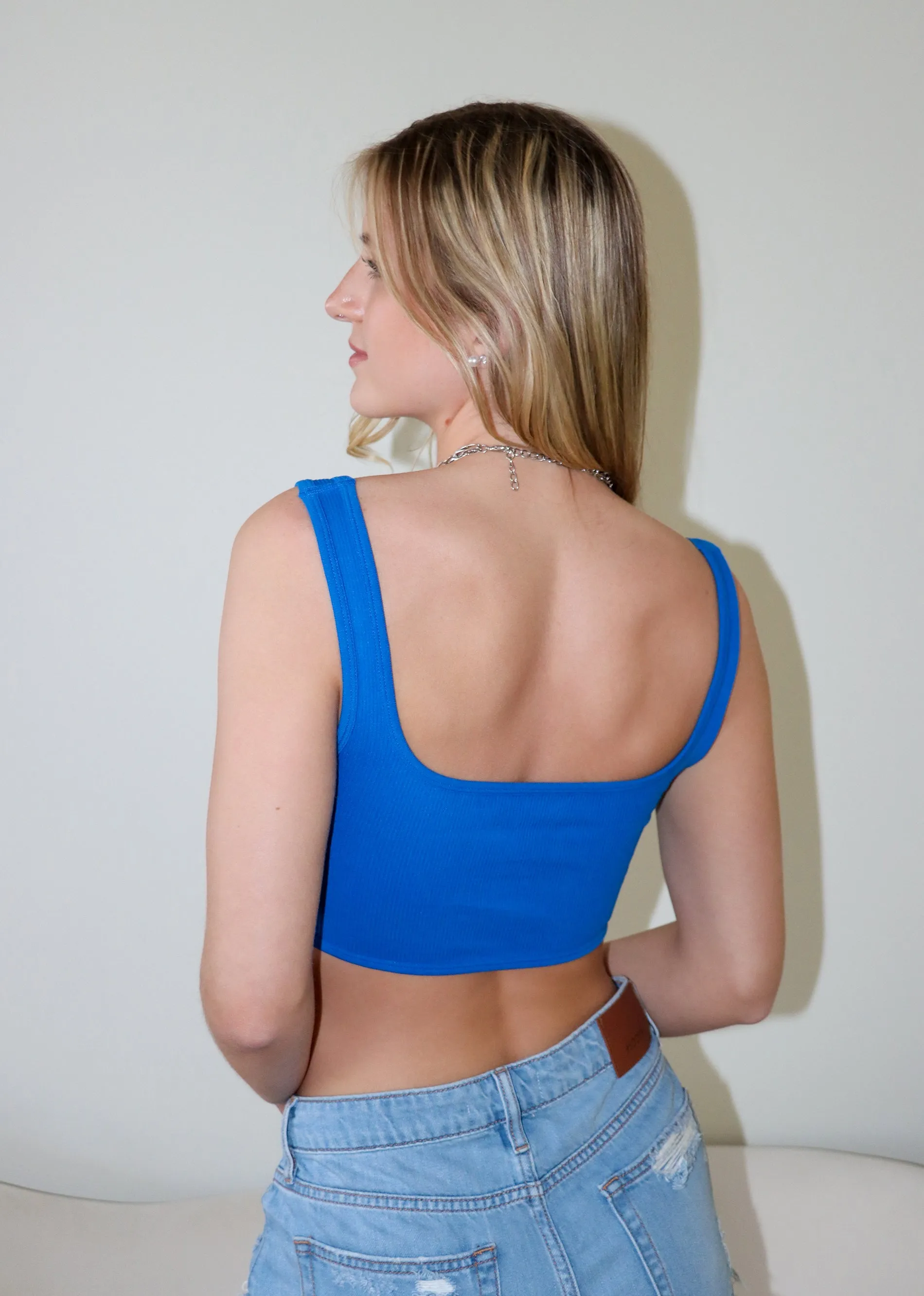The Thrill Corset Top ★ Cobalt Blue sold by Rock N Rags product image thumbnail 4