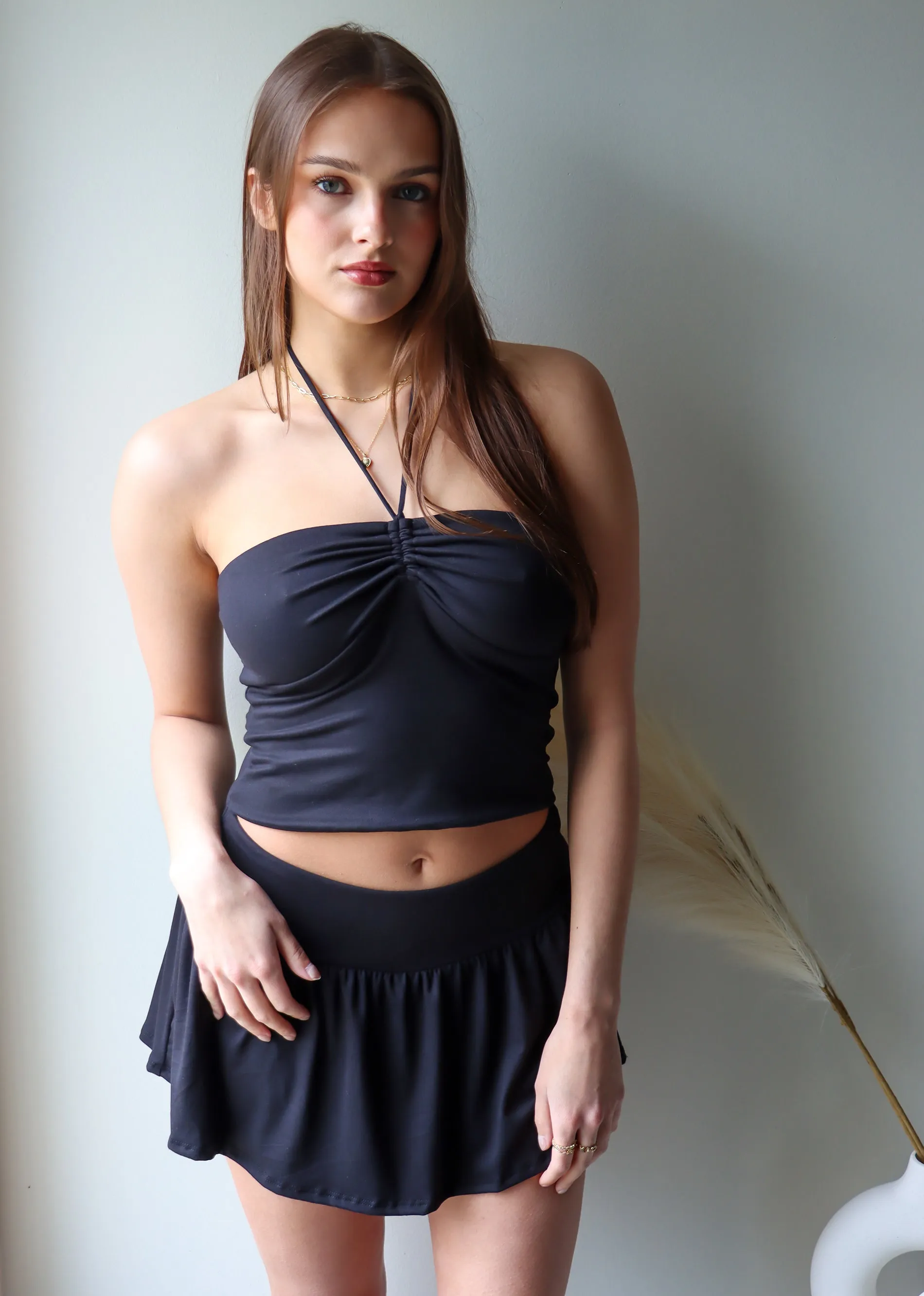 Beautiful Things Skort ★ Black sold by Rock N Rags product image thumbnail 5