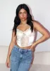 Tonight Corset Top ★ Cream sold by Rock N Rags