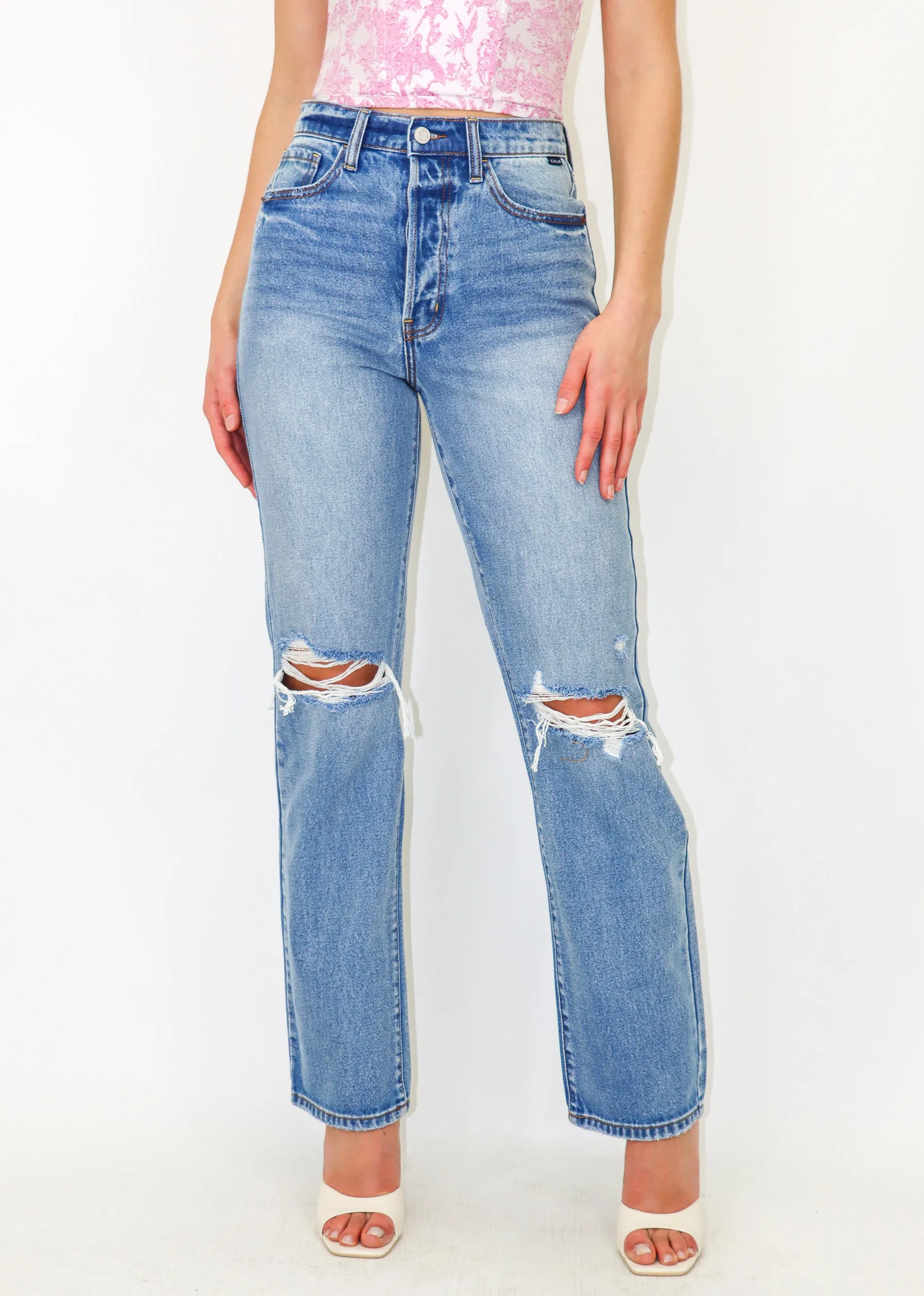 Hear Me Out Jeans ★ Light Wash sold by Rock N Rags
