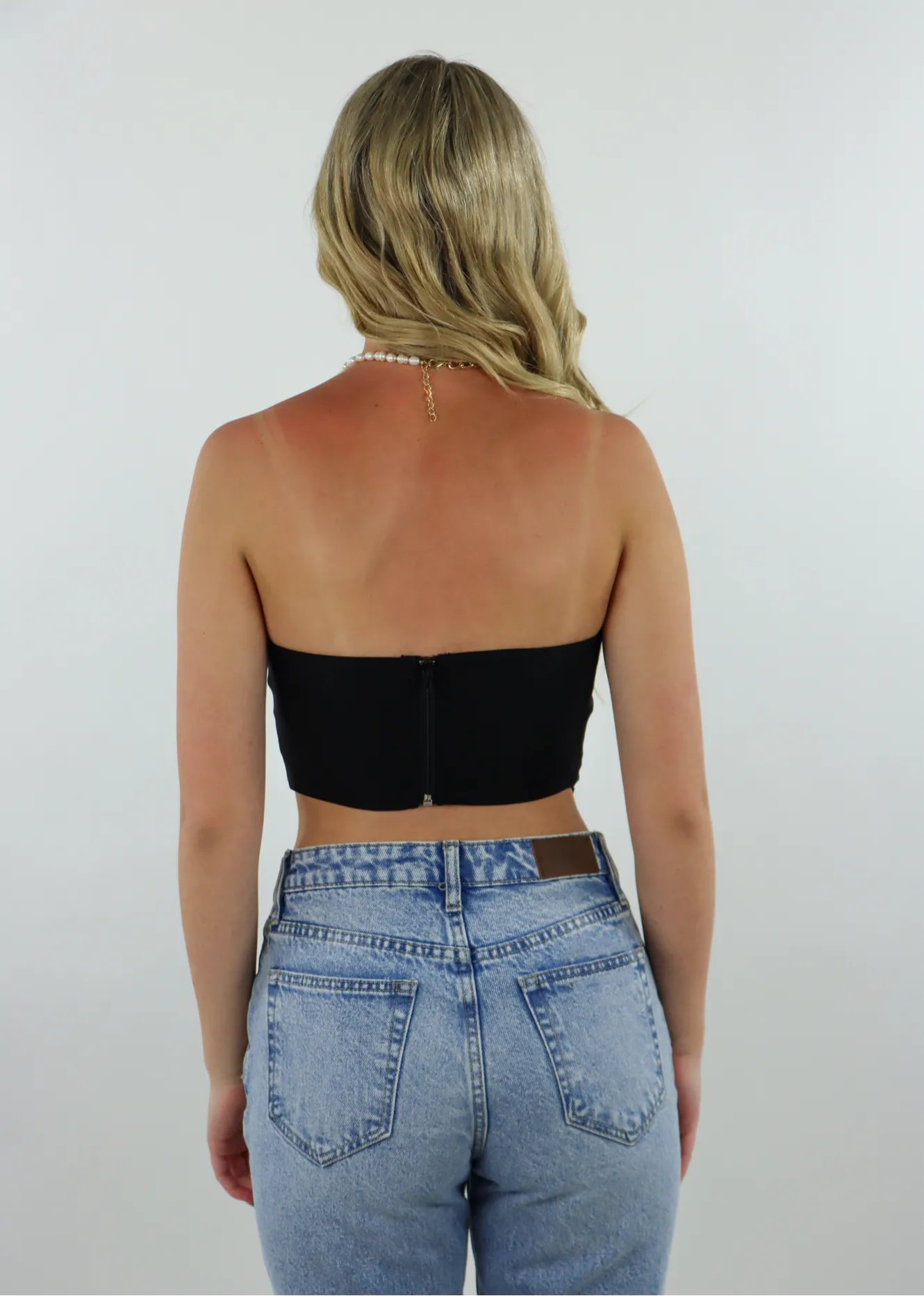 Not Out Of Your League Corset Top ★ Black sold by Rock N Rags product image thumbnail 3