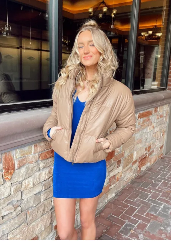 Go To Town Puffer Jacket ★ Camel sold by Rock N Rags